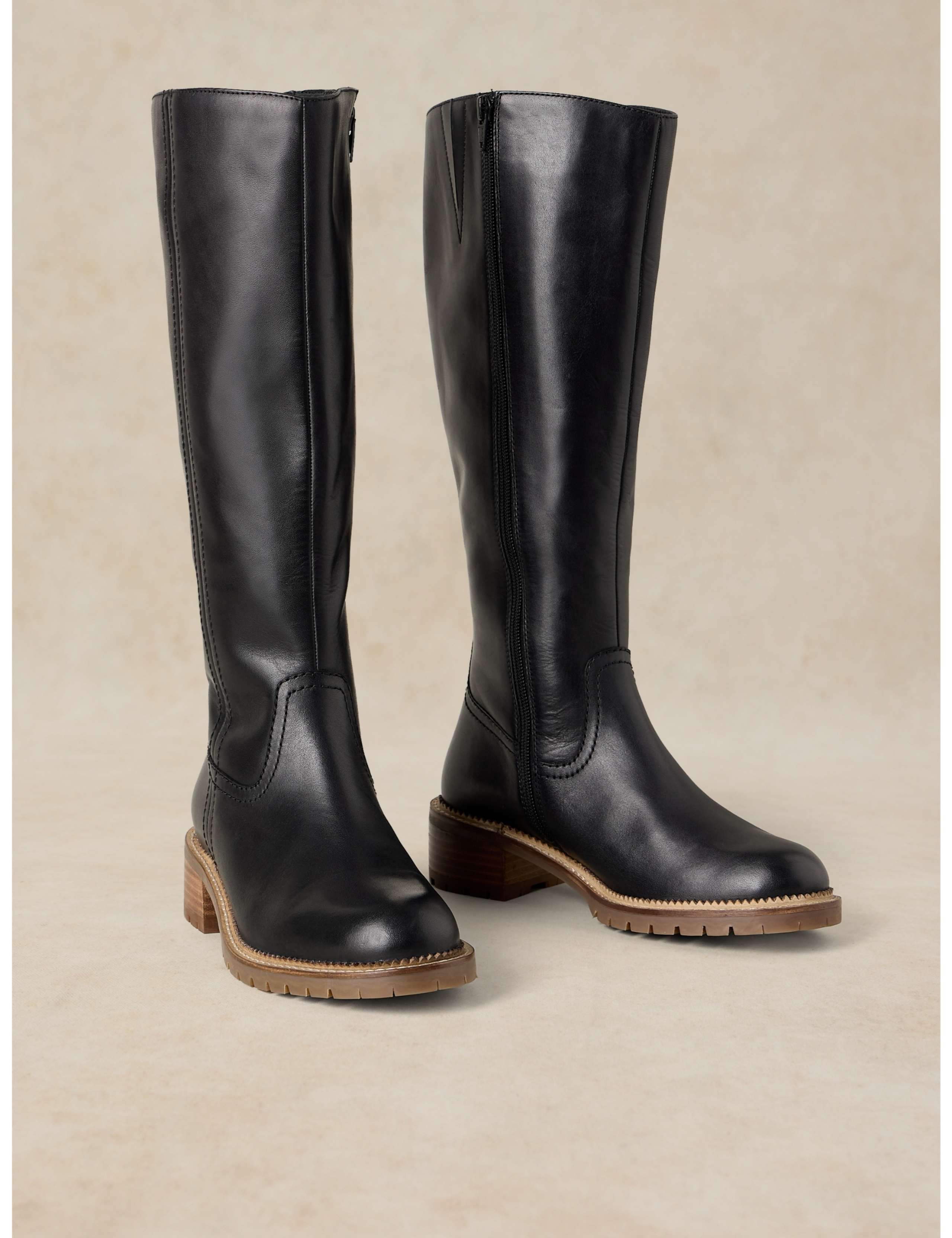 Serena Leather Knee High Boots 2 of 4