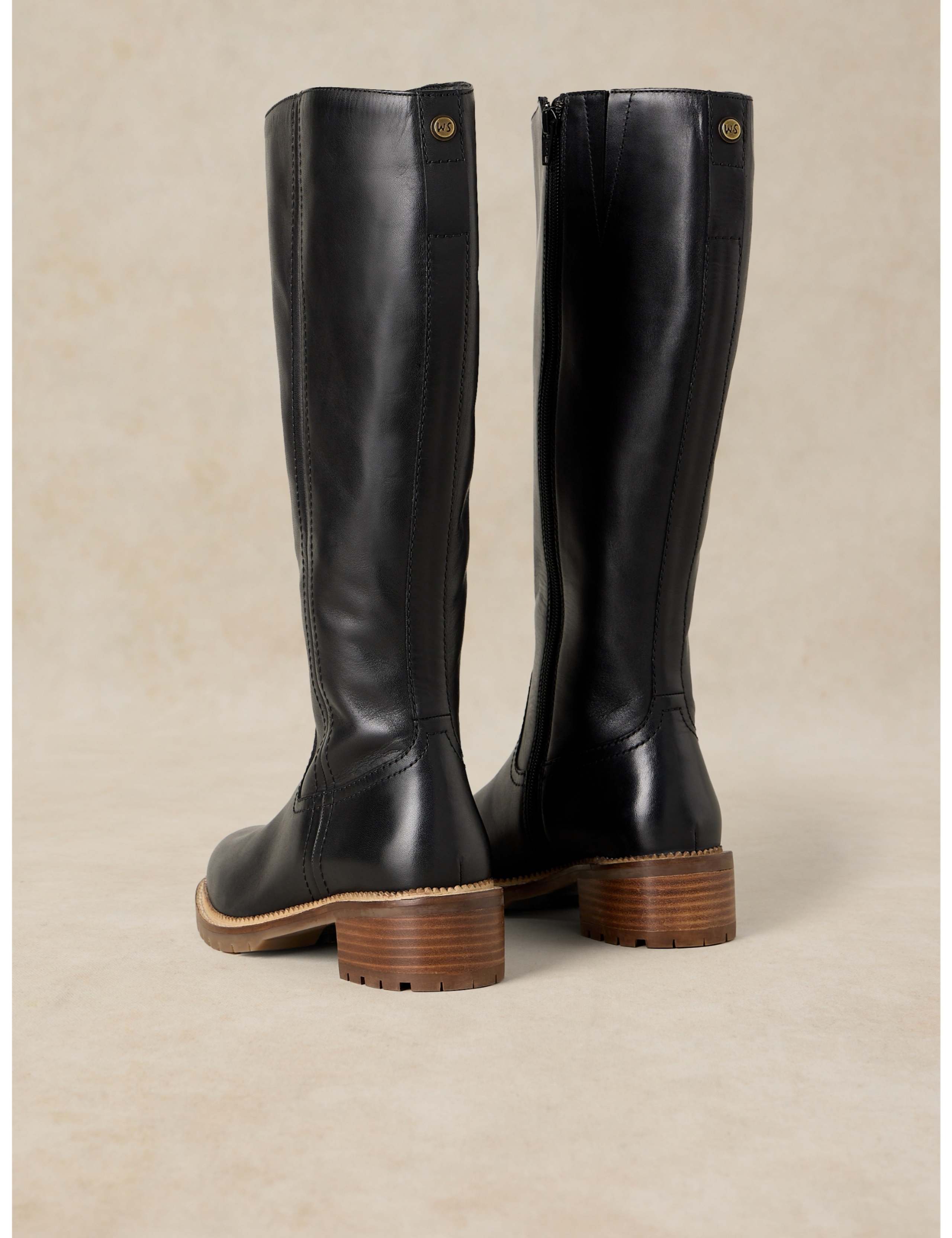 Serena Leather Knee High Boots 3 of 4