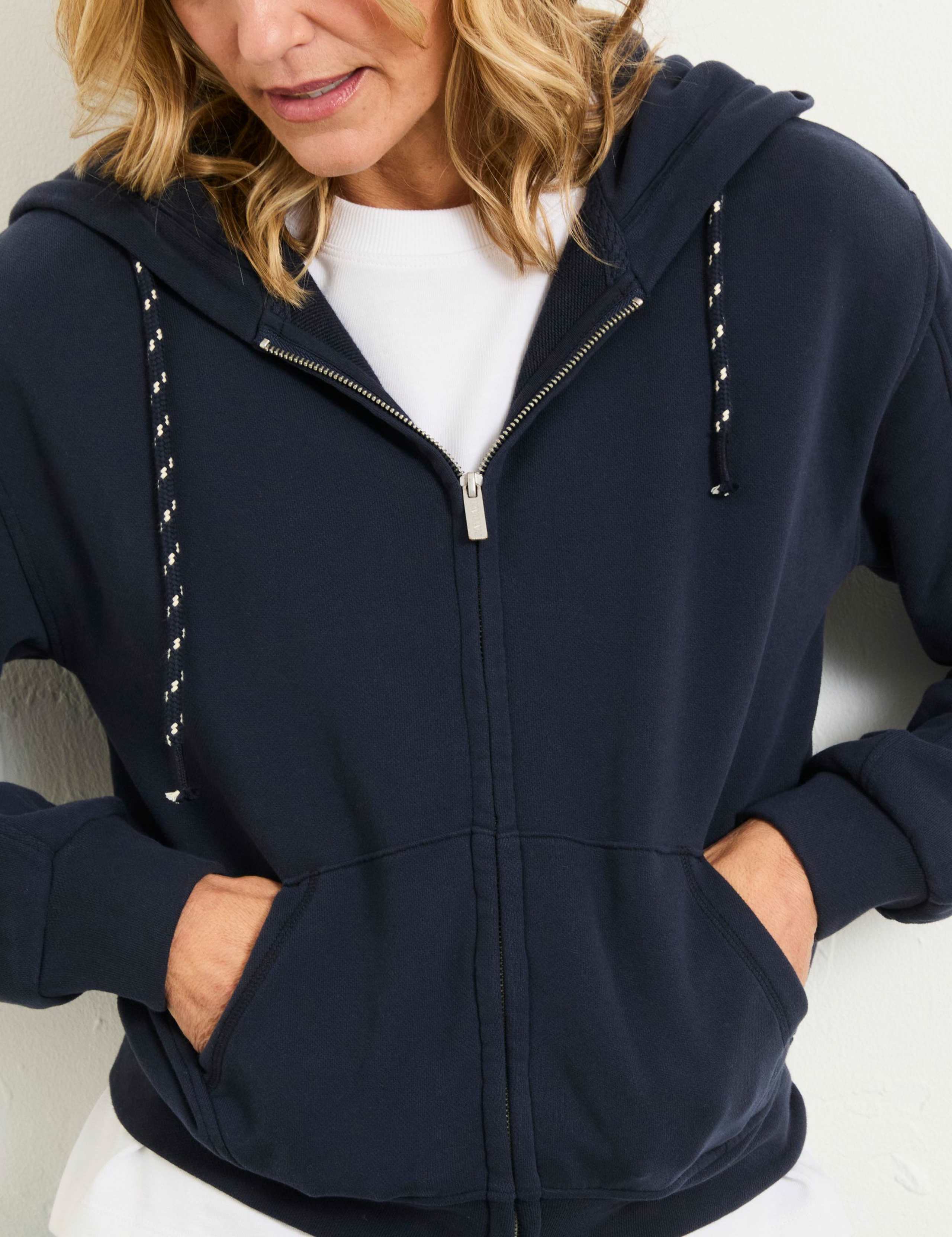 Pure Cotton Zip Up Hoodie 4 of 5