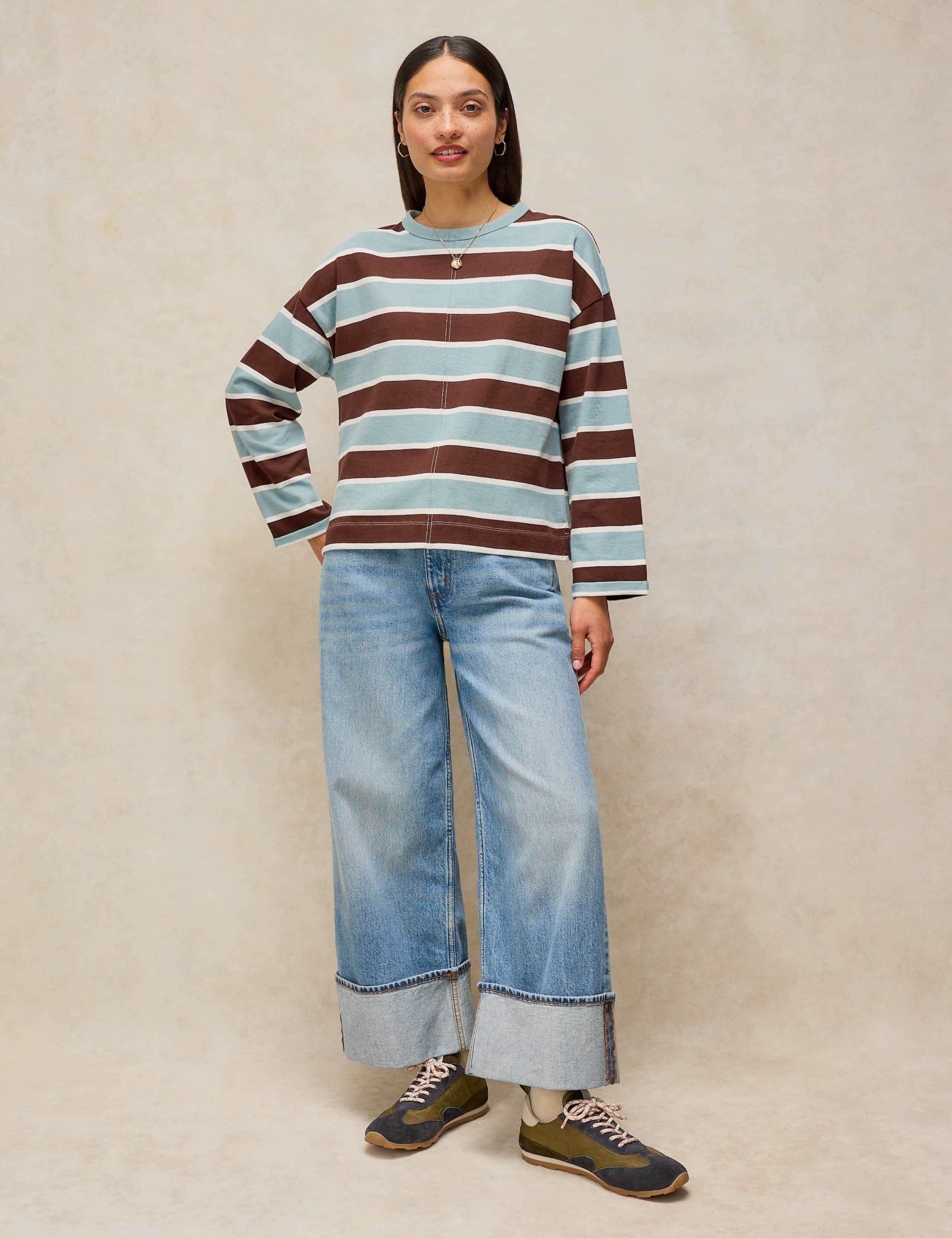 Pure Cotton Striped T-Shirt 3 of 6