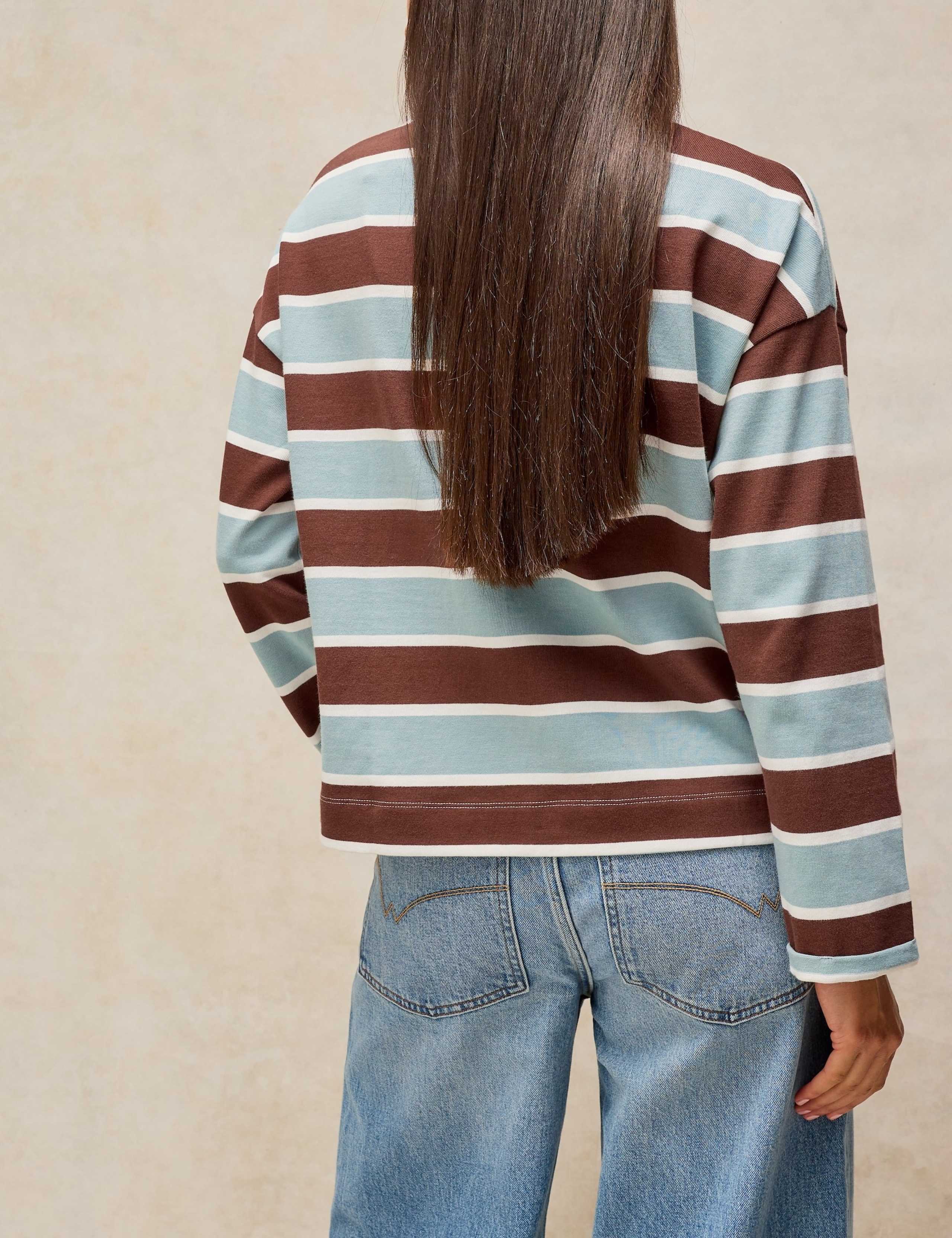 Pure Cotton Striped T-Shirt 4 of 6