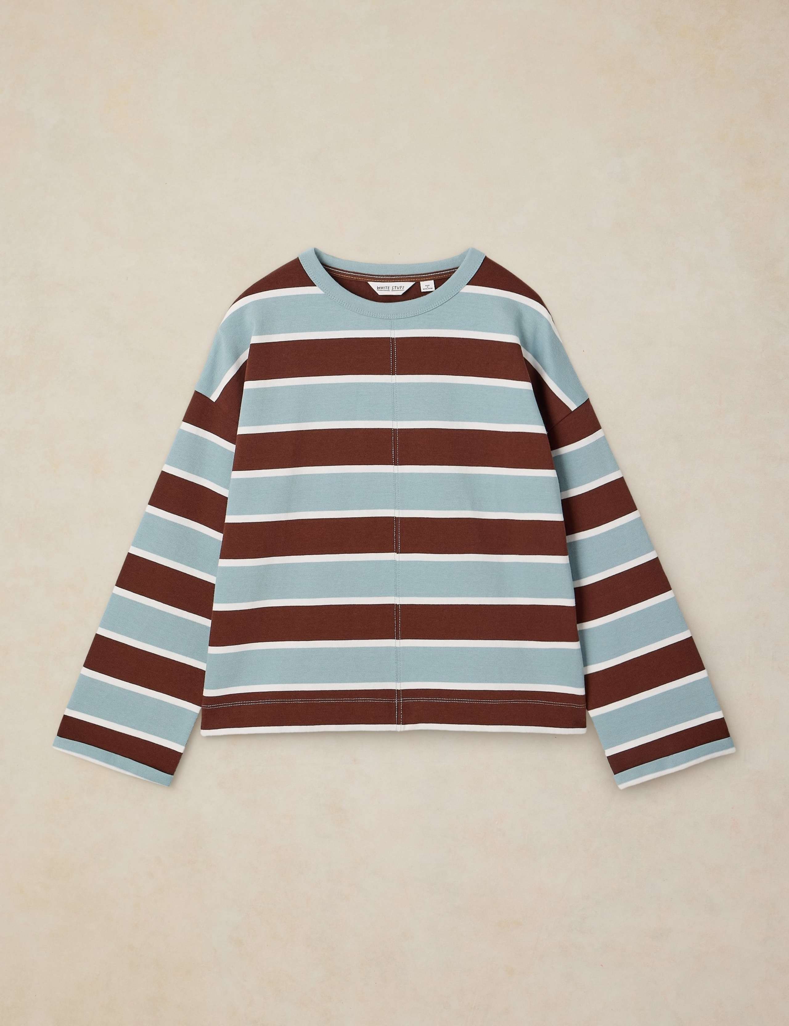 Pure Cotton Striped T-Shirt 2 of 6