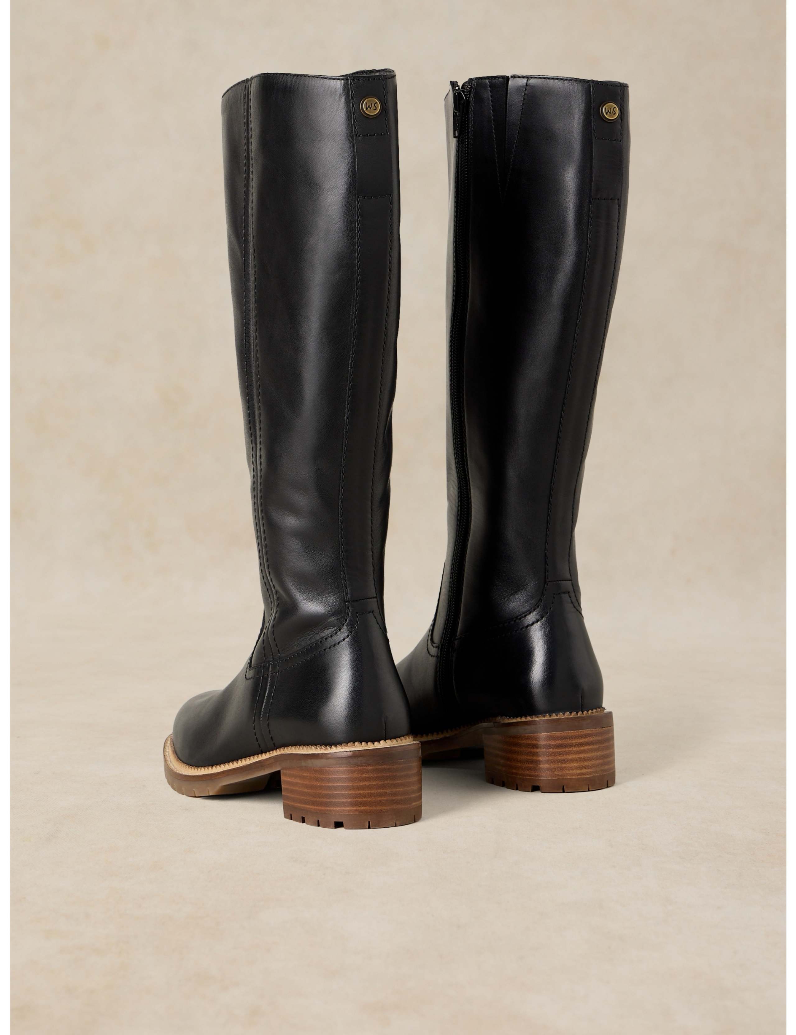Serena Wide Fit Leather Ankle Boots 3 of 4
