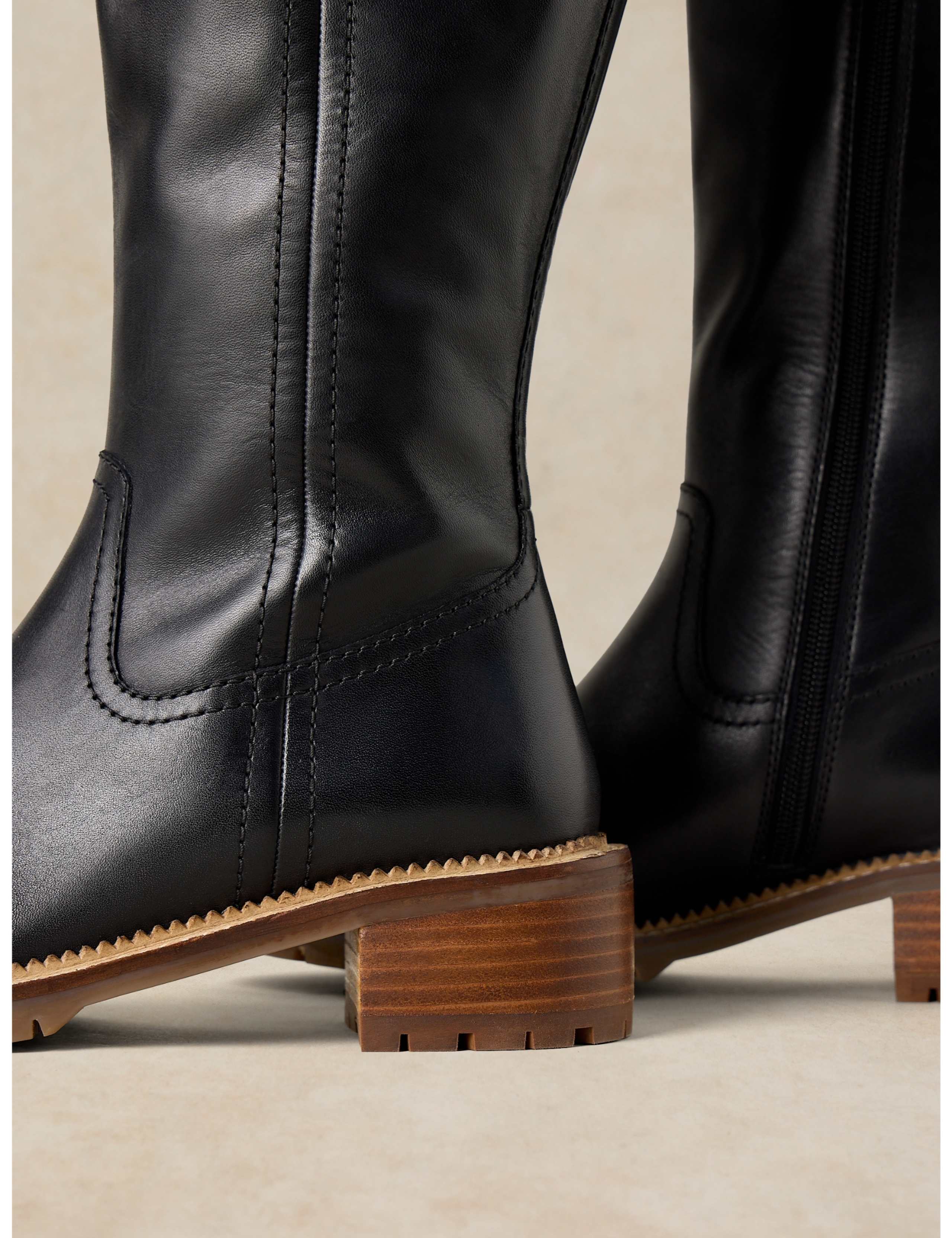 Serena Wide Fit Leather Ankle Boots 4 of 4