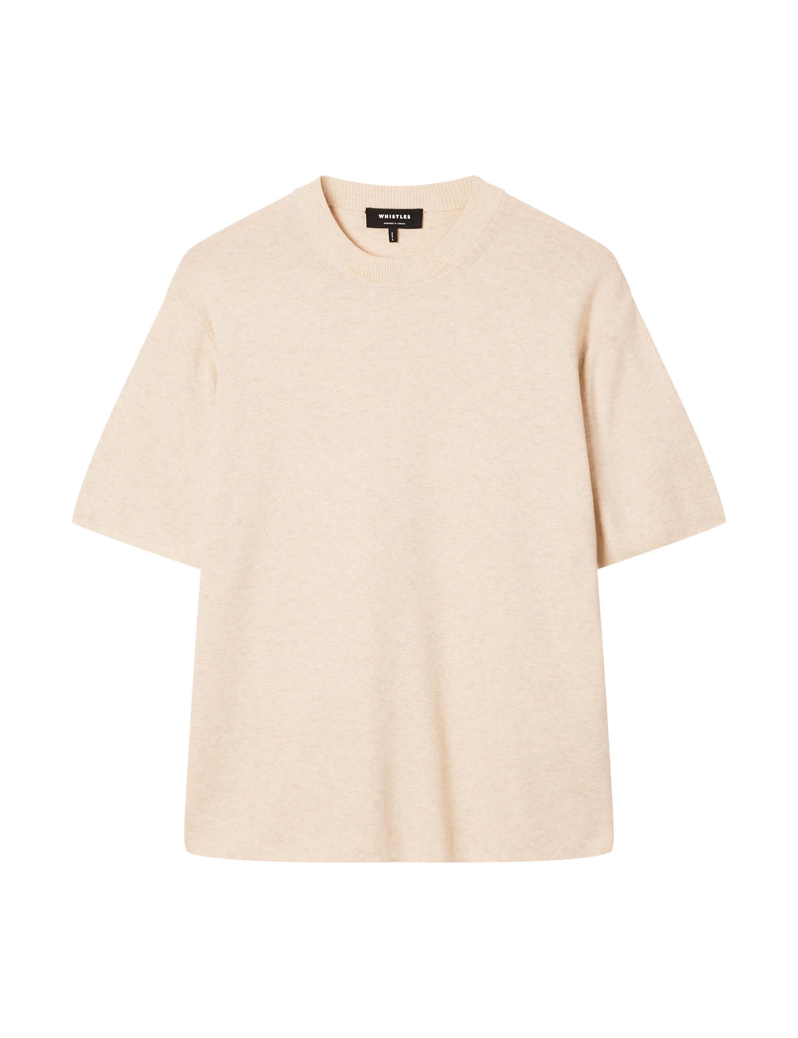 Cotton Rich Fine Knit T-Shirt 2 of 6