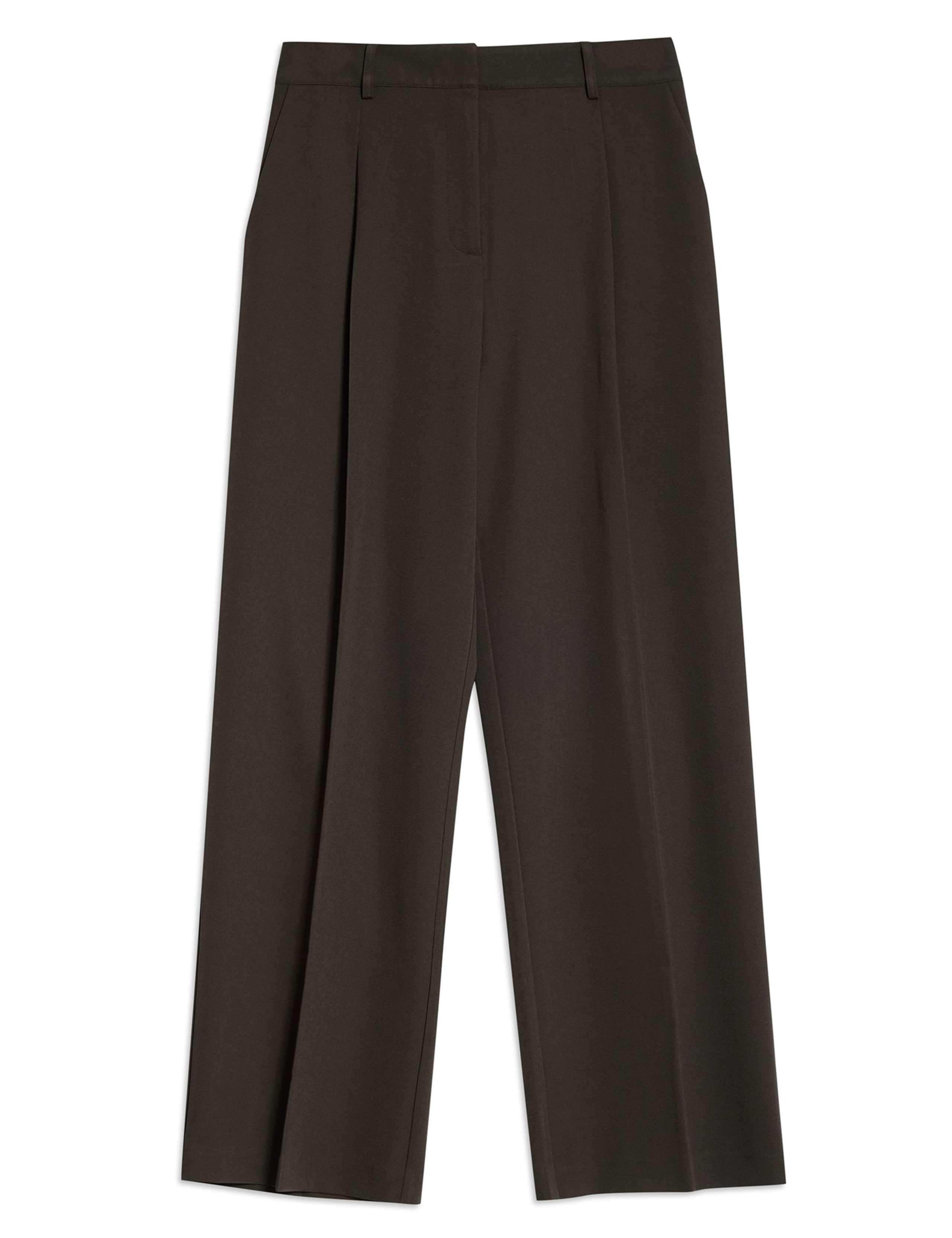 Pleated Wide Leg Trousers 2 of 5