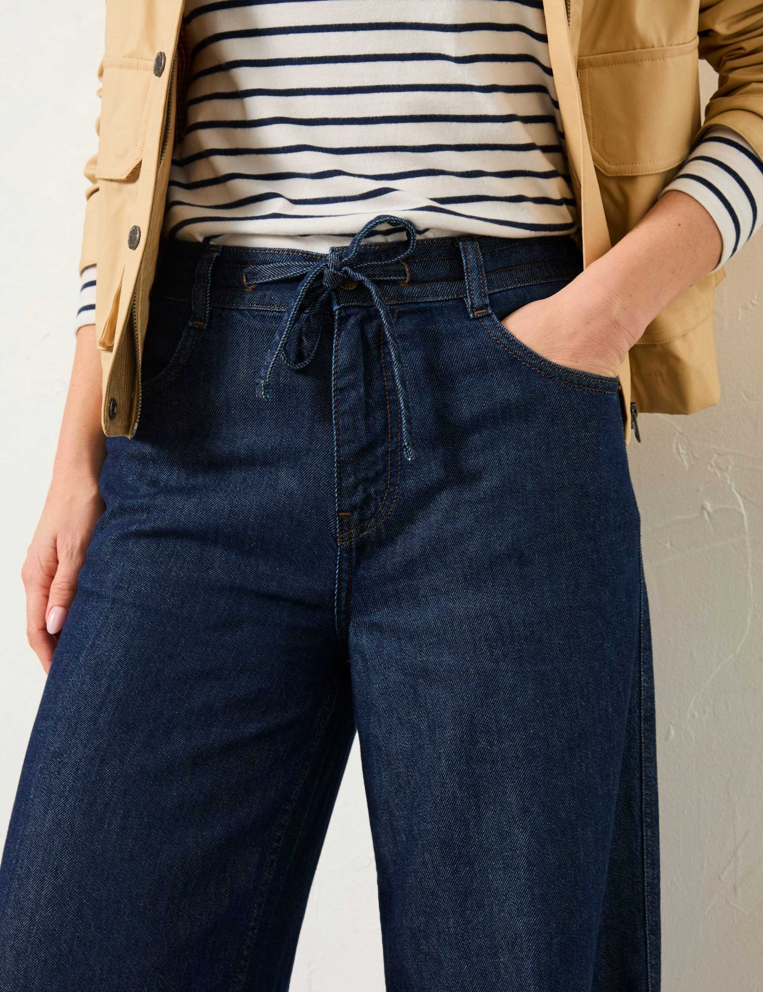 Mid Rise Wide Leg Jeans 5 of 6