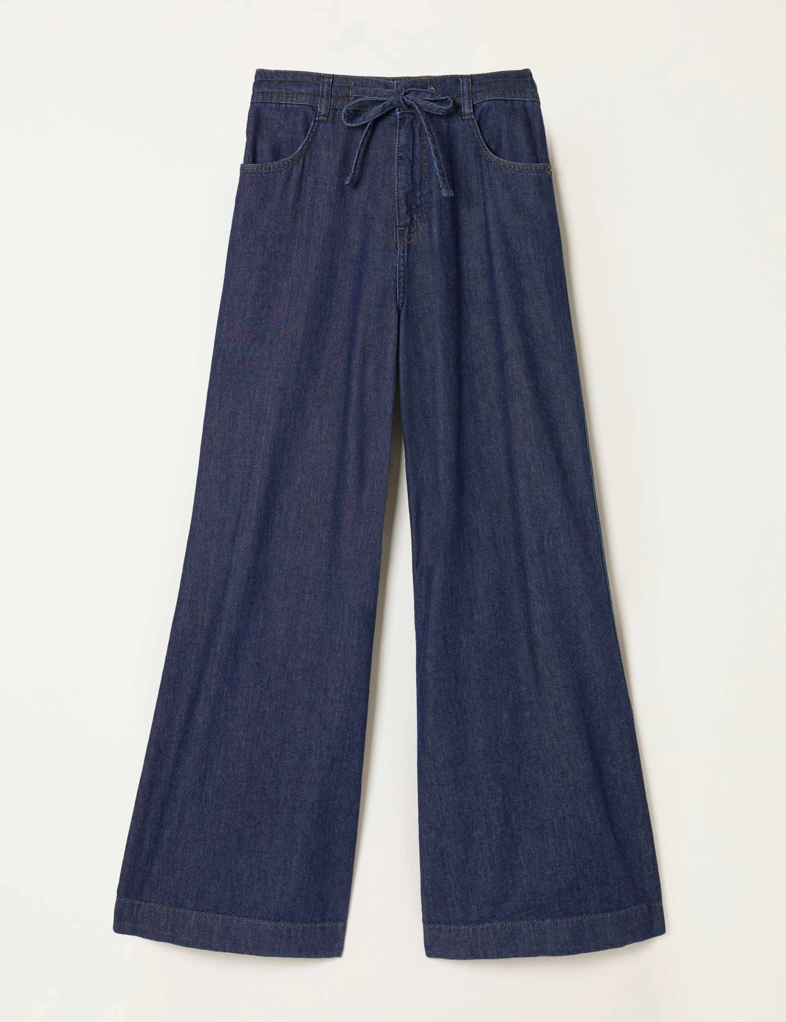 Mid Rise Wide Leg Jeans 2 of 6