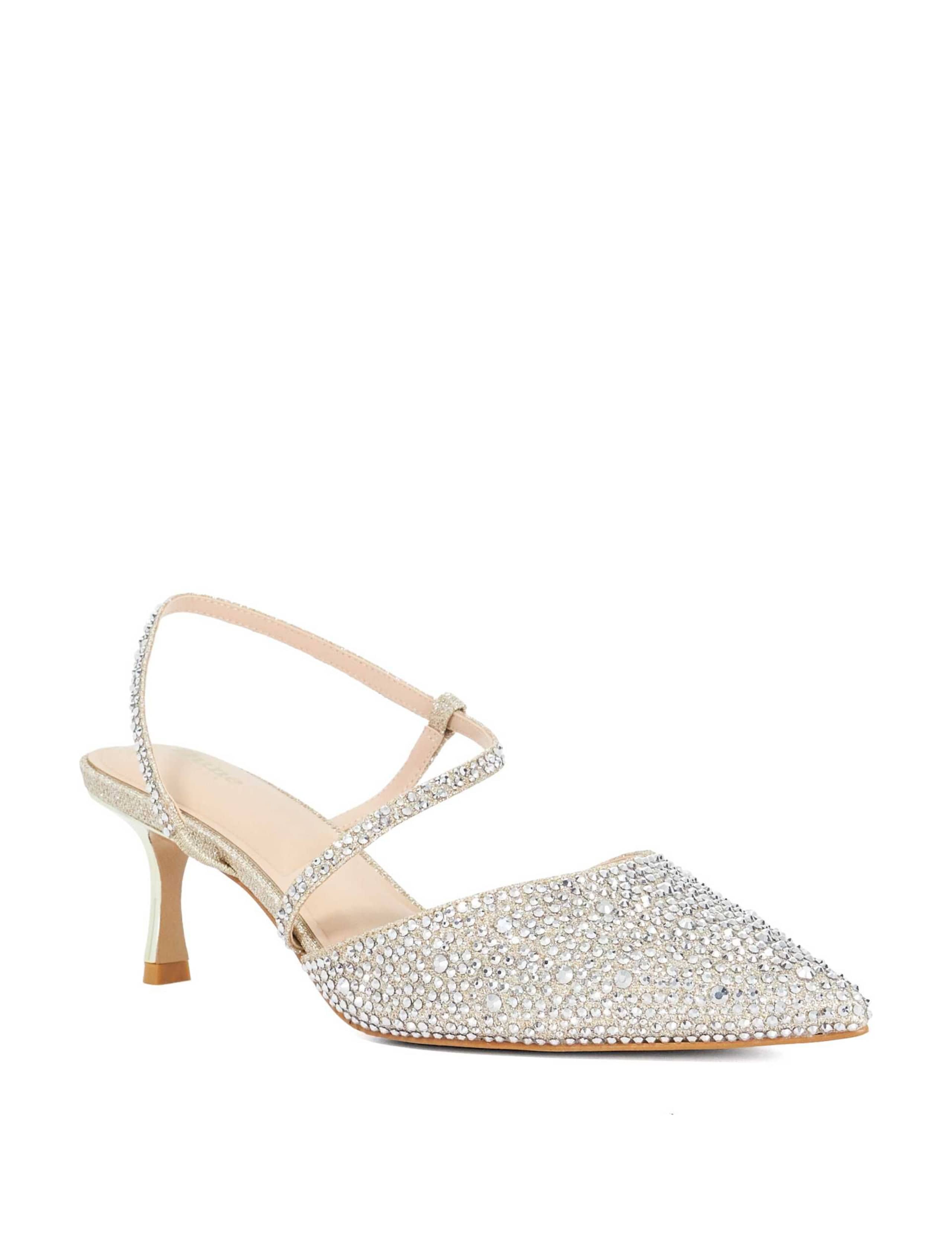 Wide Fit Stiletto Heel Court Shoes 3 of 5