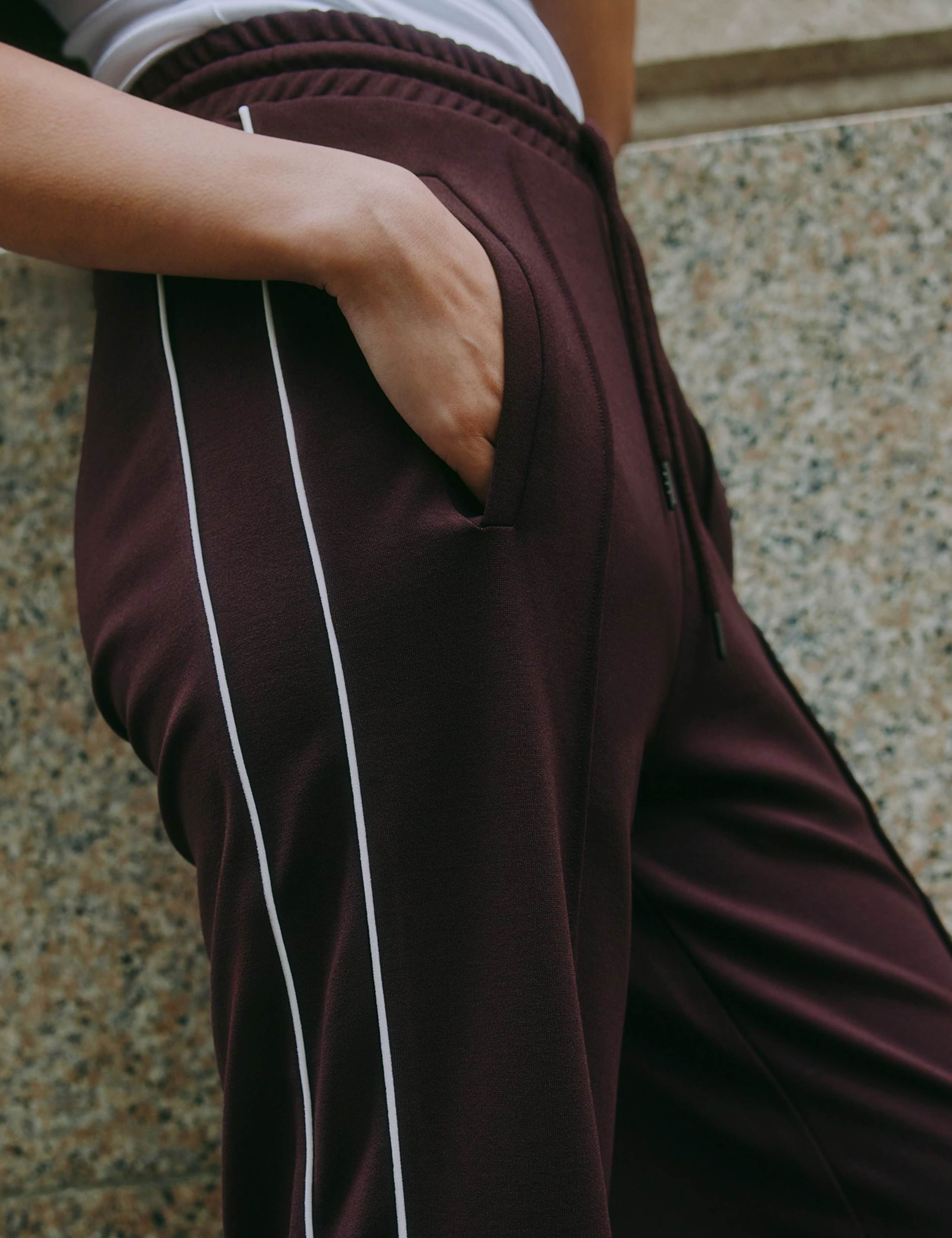 Drawstring Side Stripe Joggers 6 of 6
