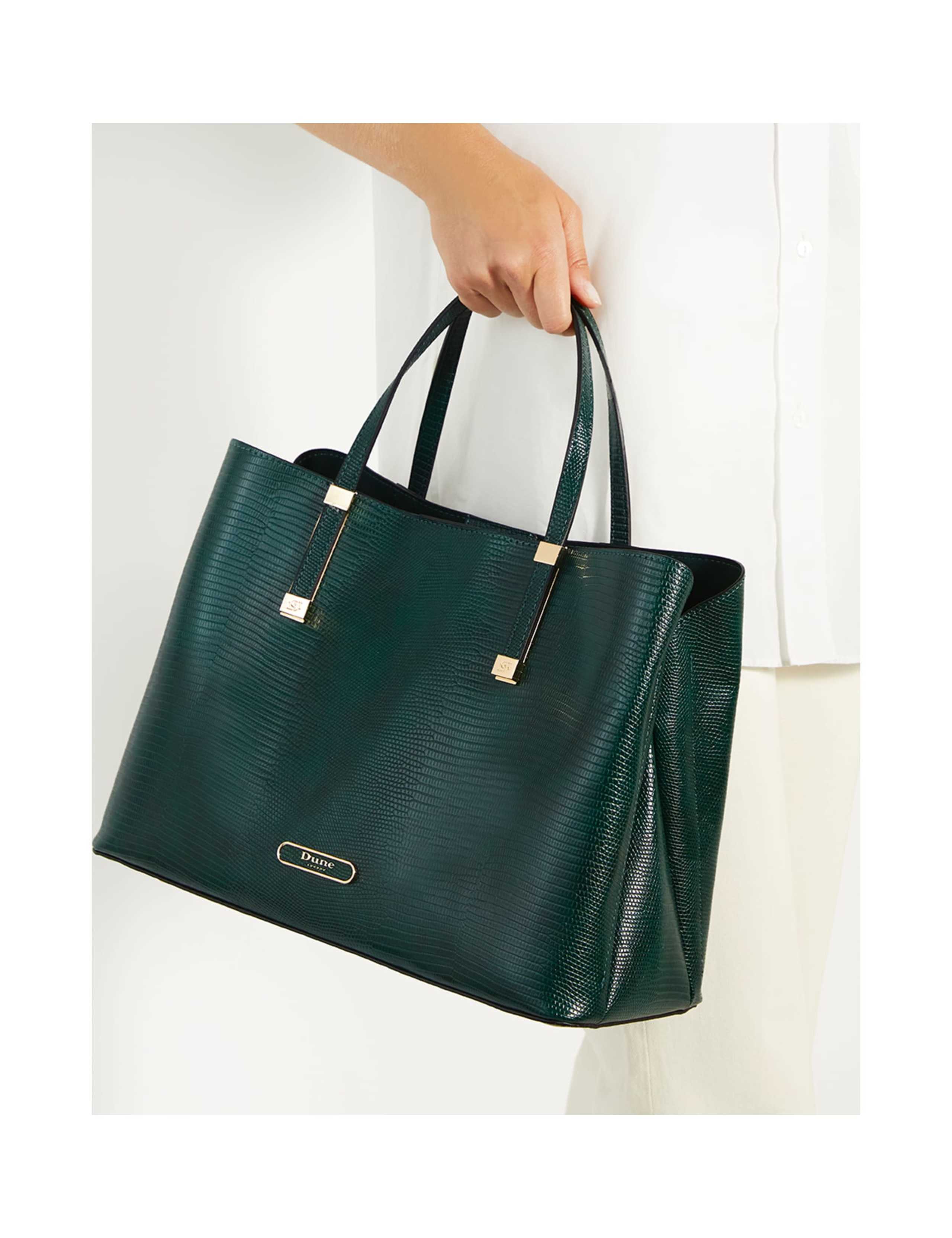 Lizard Effect Tote Bag 2 of 6