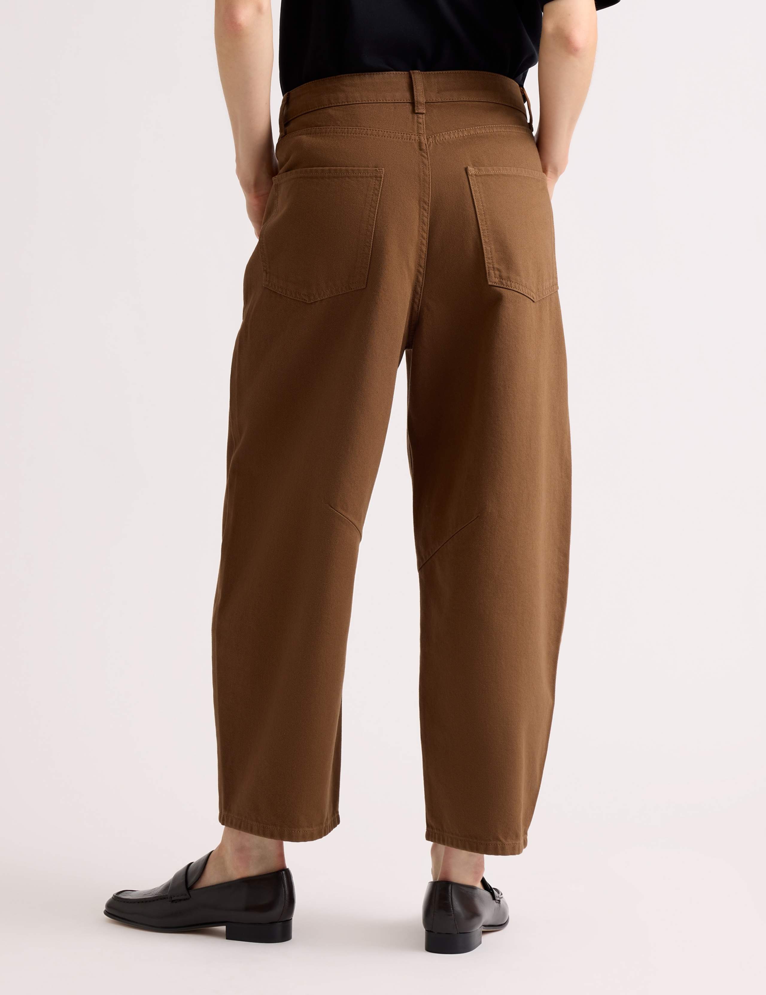 Mid Rise Barrel Jeans 4 of 5
