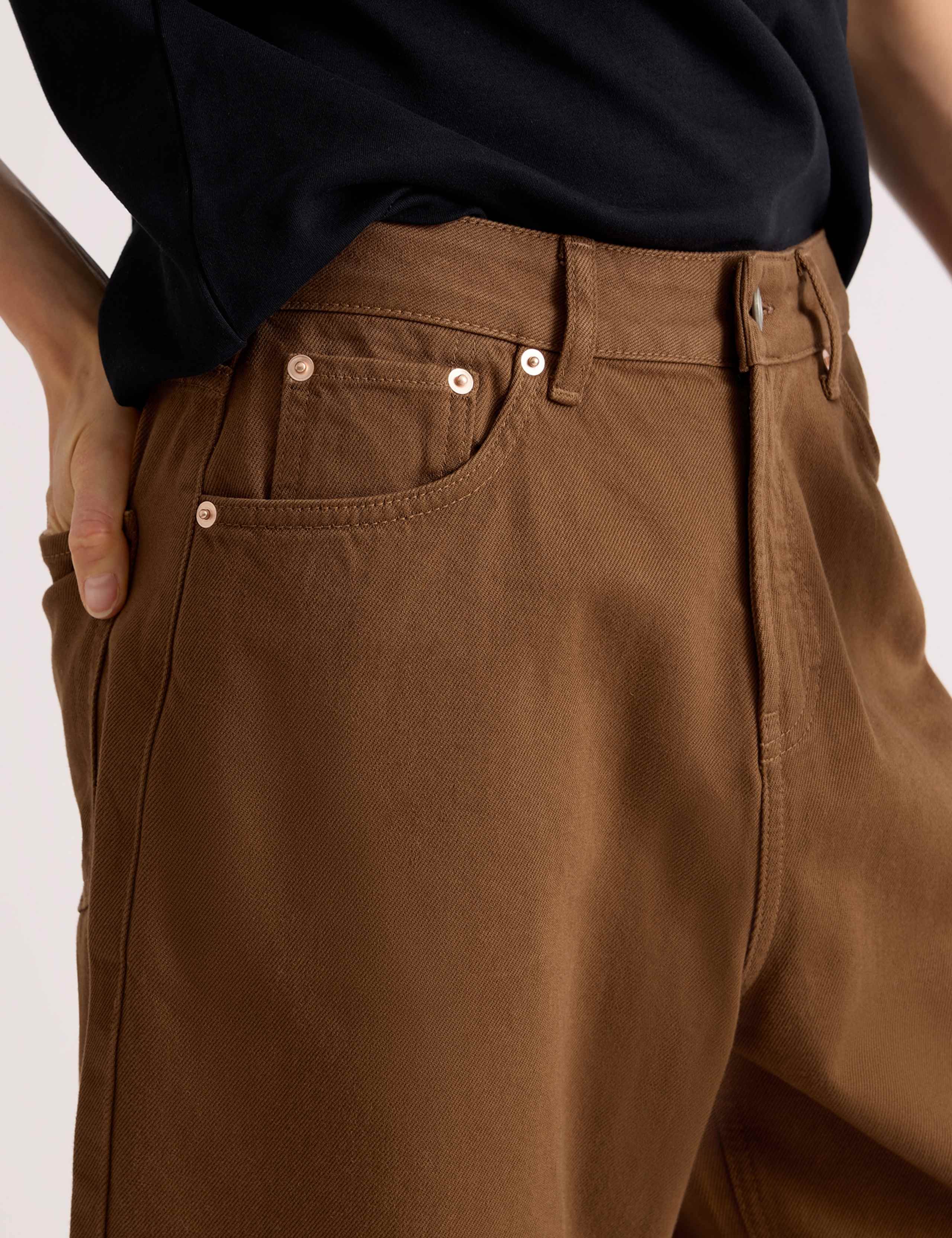 Mid Rise Barrel Jeans 5 of 5