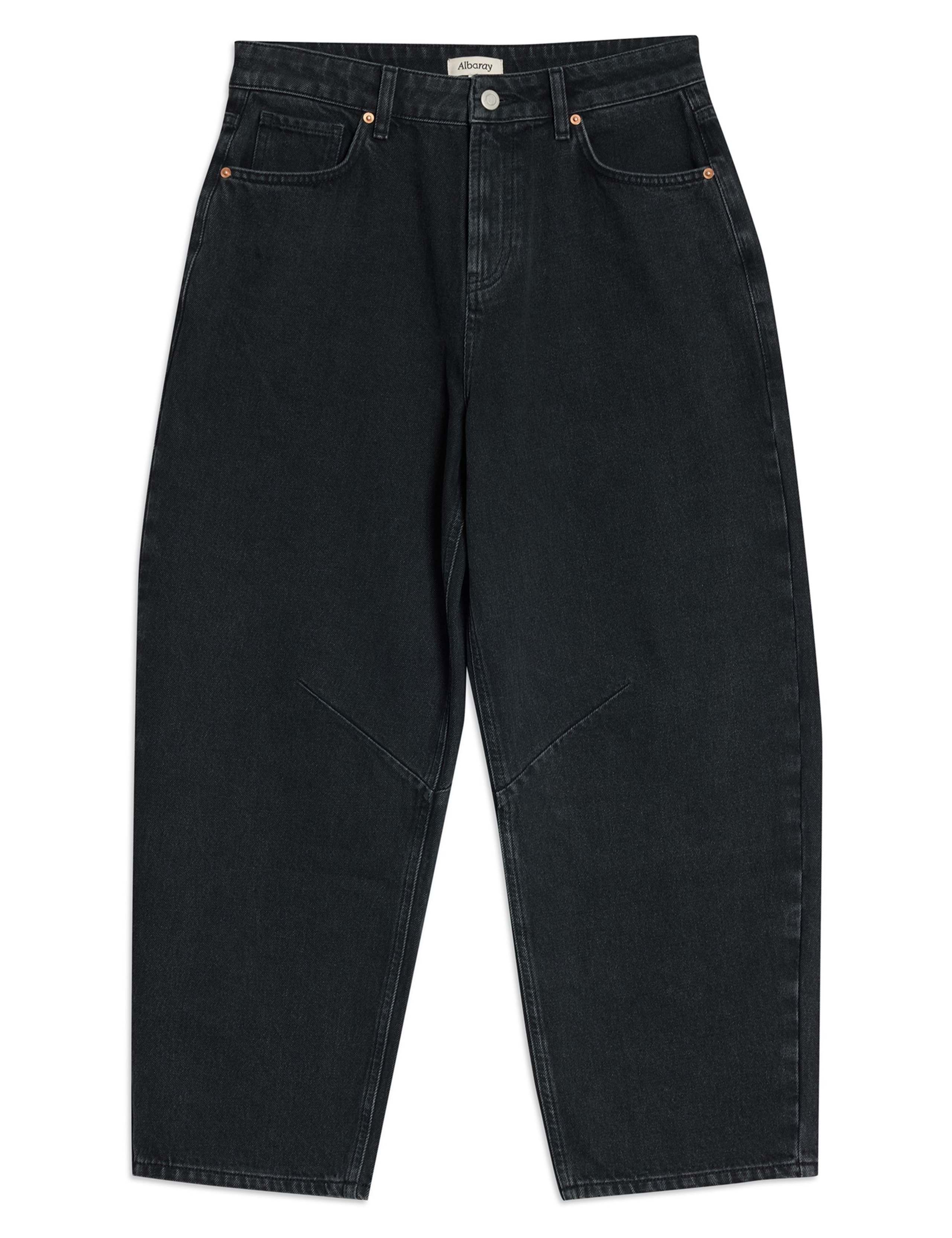 Mid Rise Barrel Jeans 2 of 4
