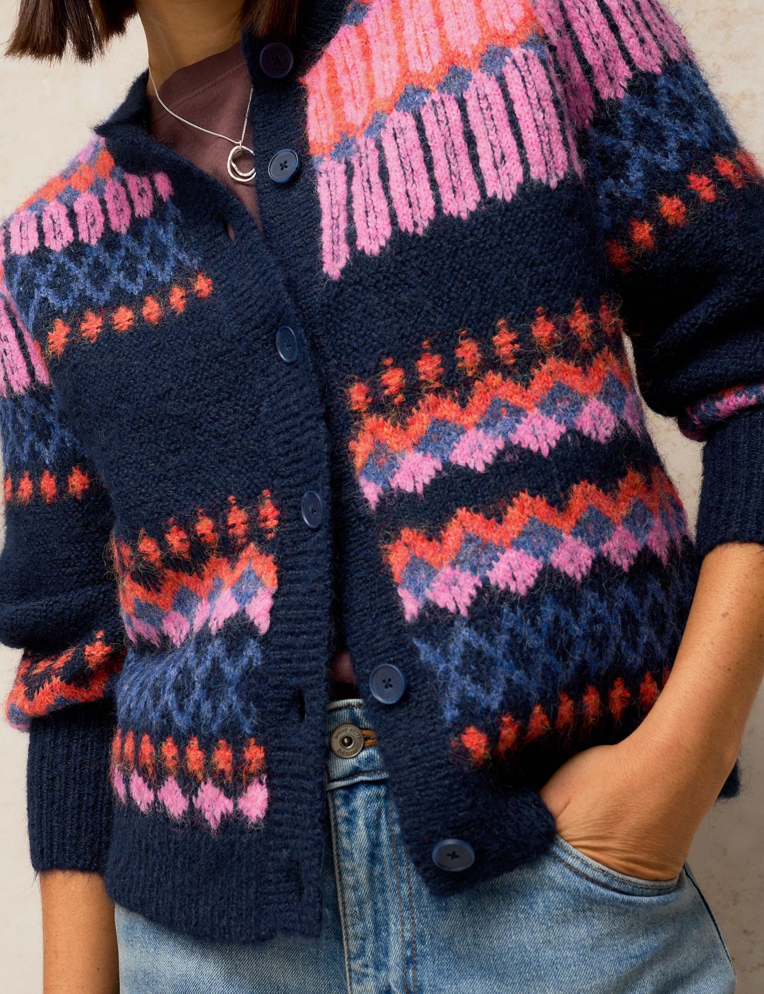 Kelly Fluffy Cardigan with Wool 5 of 6