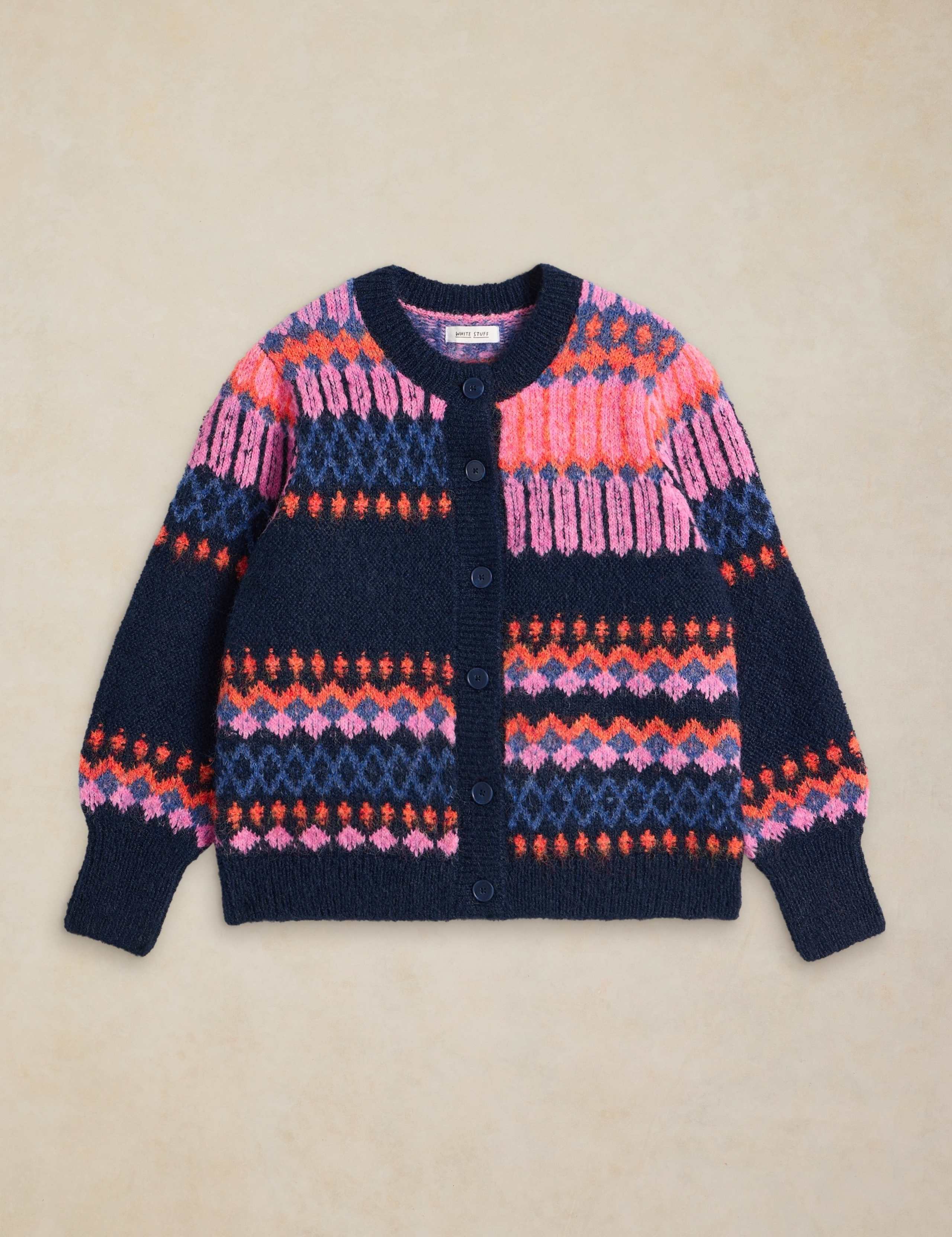 Kelly Fluffy Cardigan with Wool 2 of 6