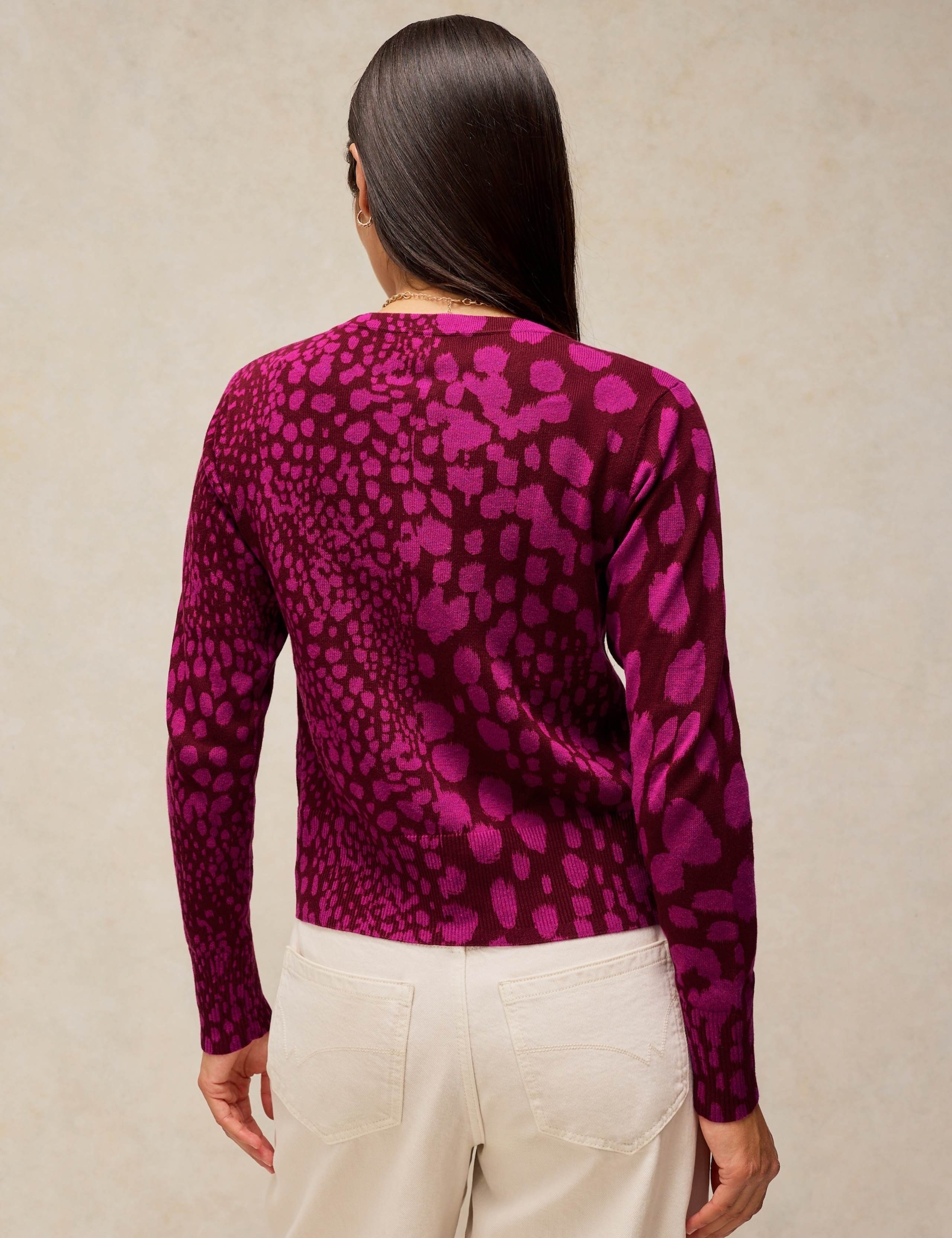 Lois Pure Cotton Printed Cardigan 4 of 6
