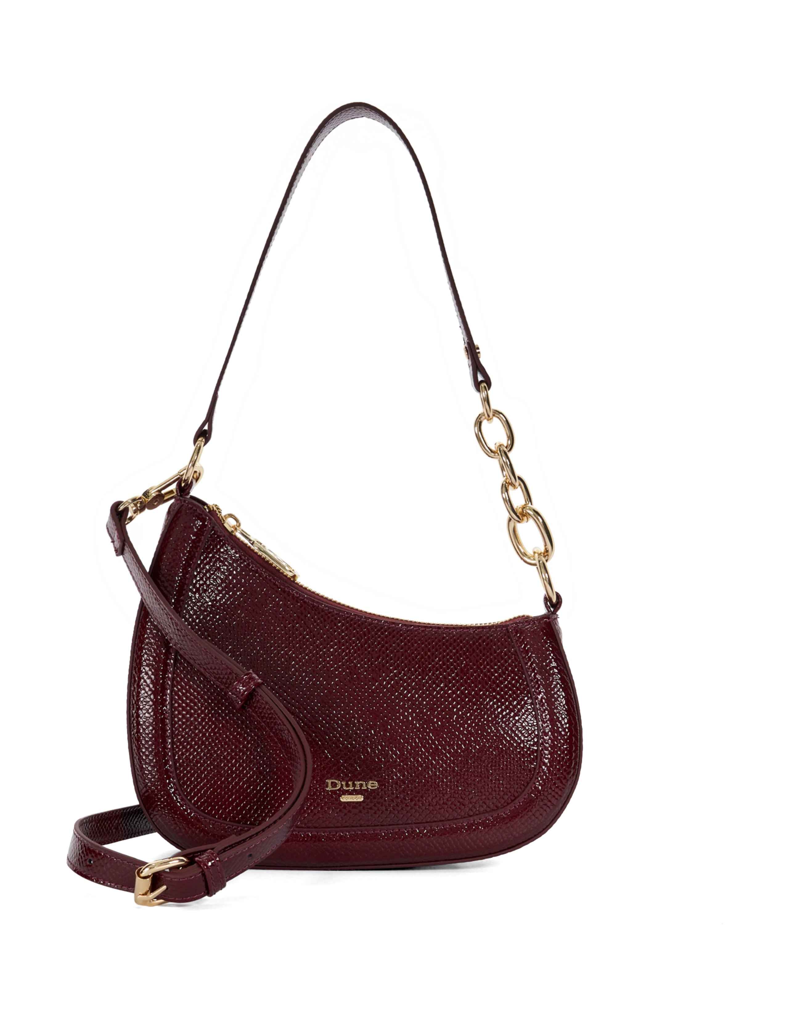 Croc Effect Underarm Shoulder Bag 1 of 6