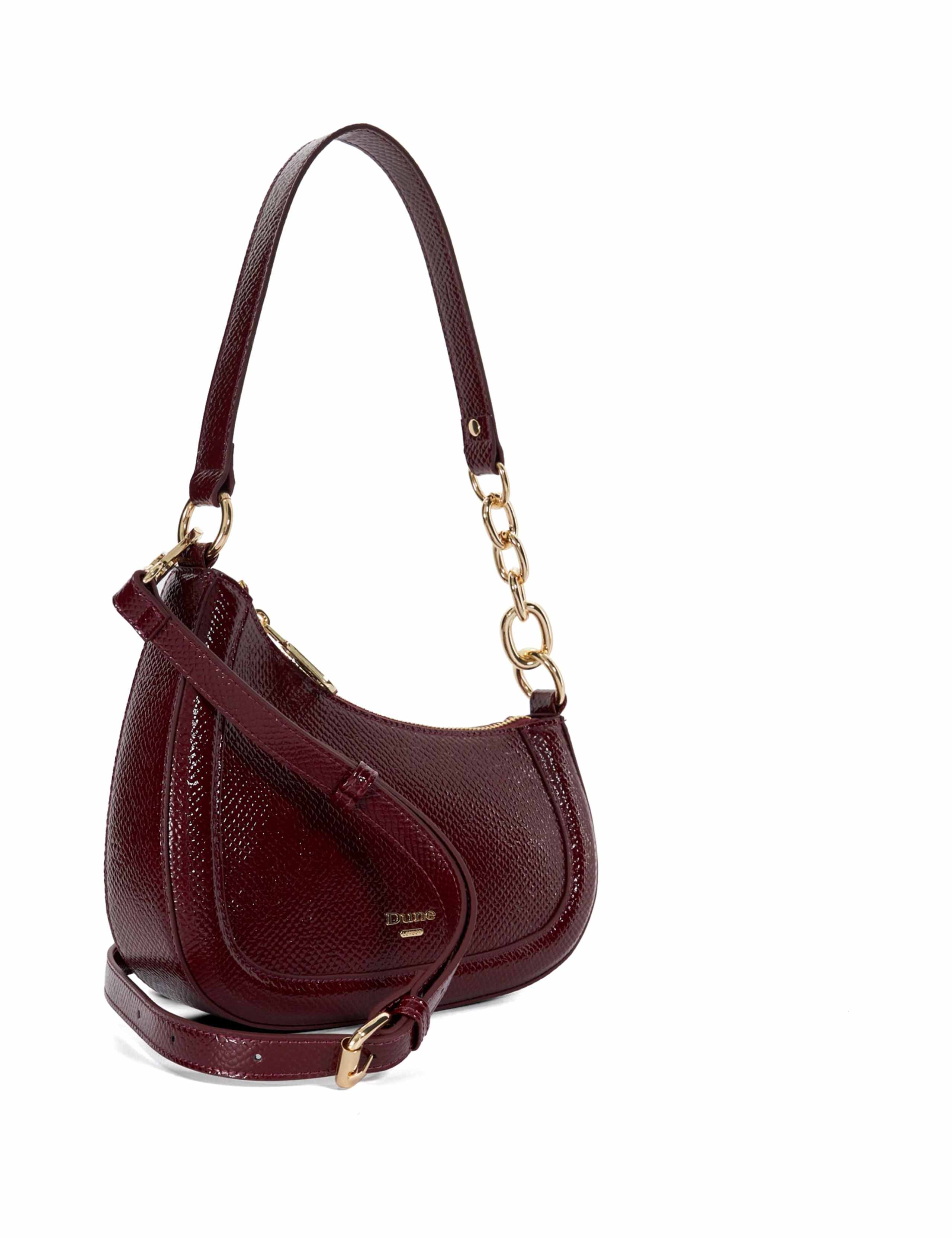 Croc Effect Underarm Shoulder Bag 4 of 6