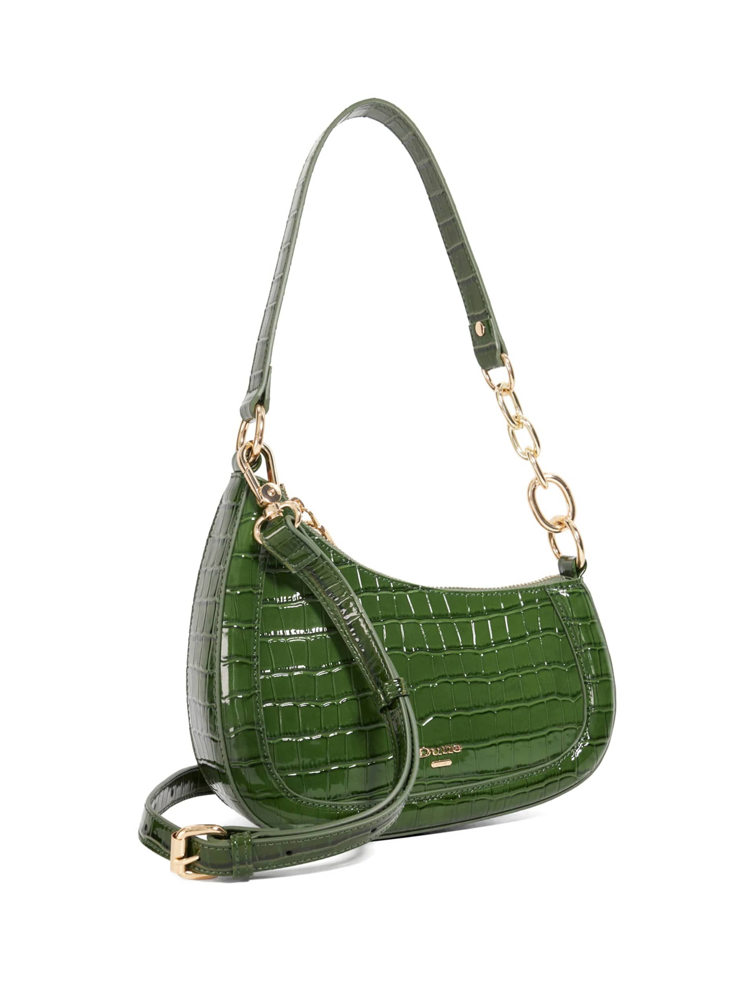 Croc Effect Underarm Shoulder Bag 2 of 5