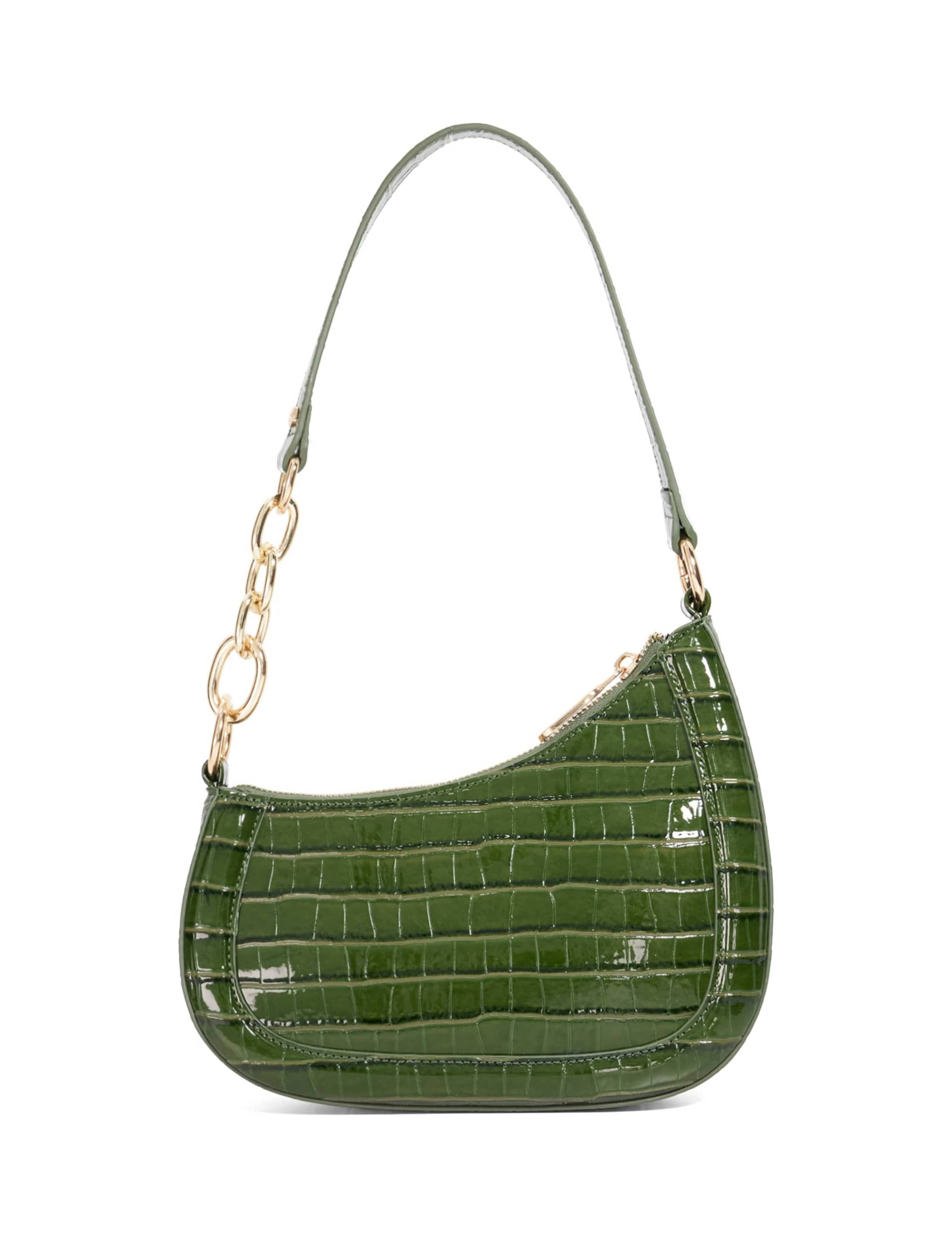 Croc Effect Underarm Shoulder Bag 5 of 5