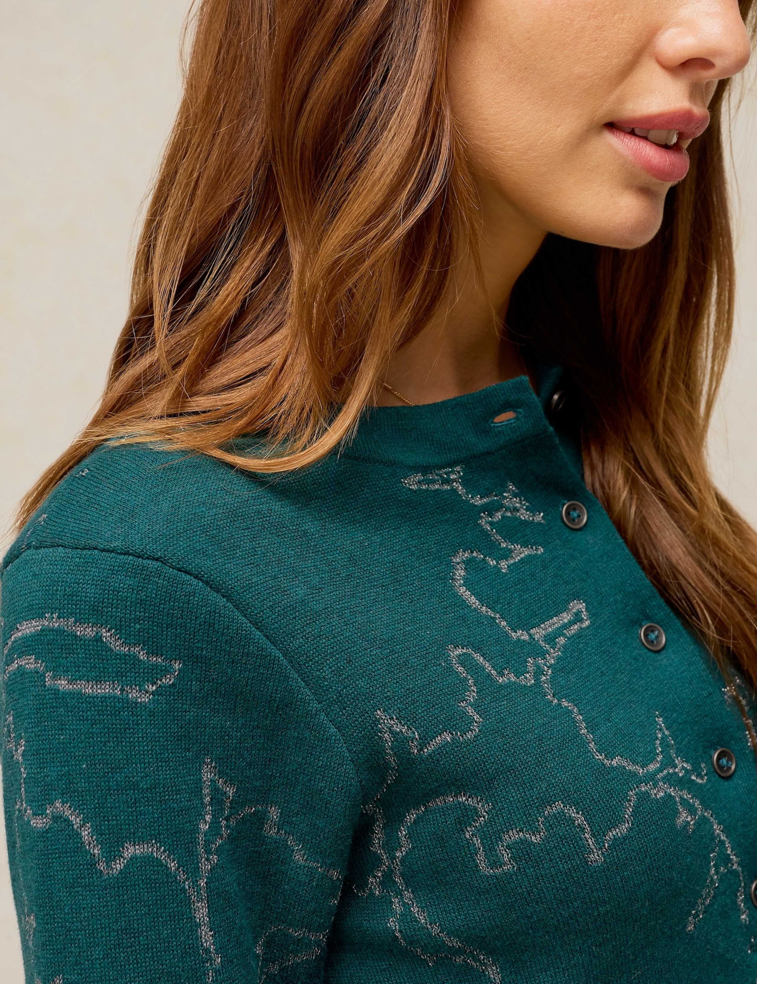 Lois Pure Cotton Sparkly Cardigan 5 of 6