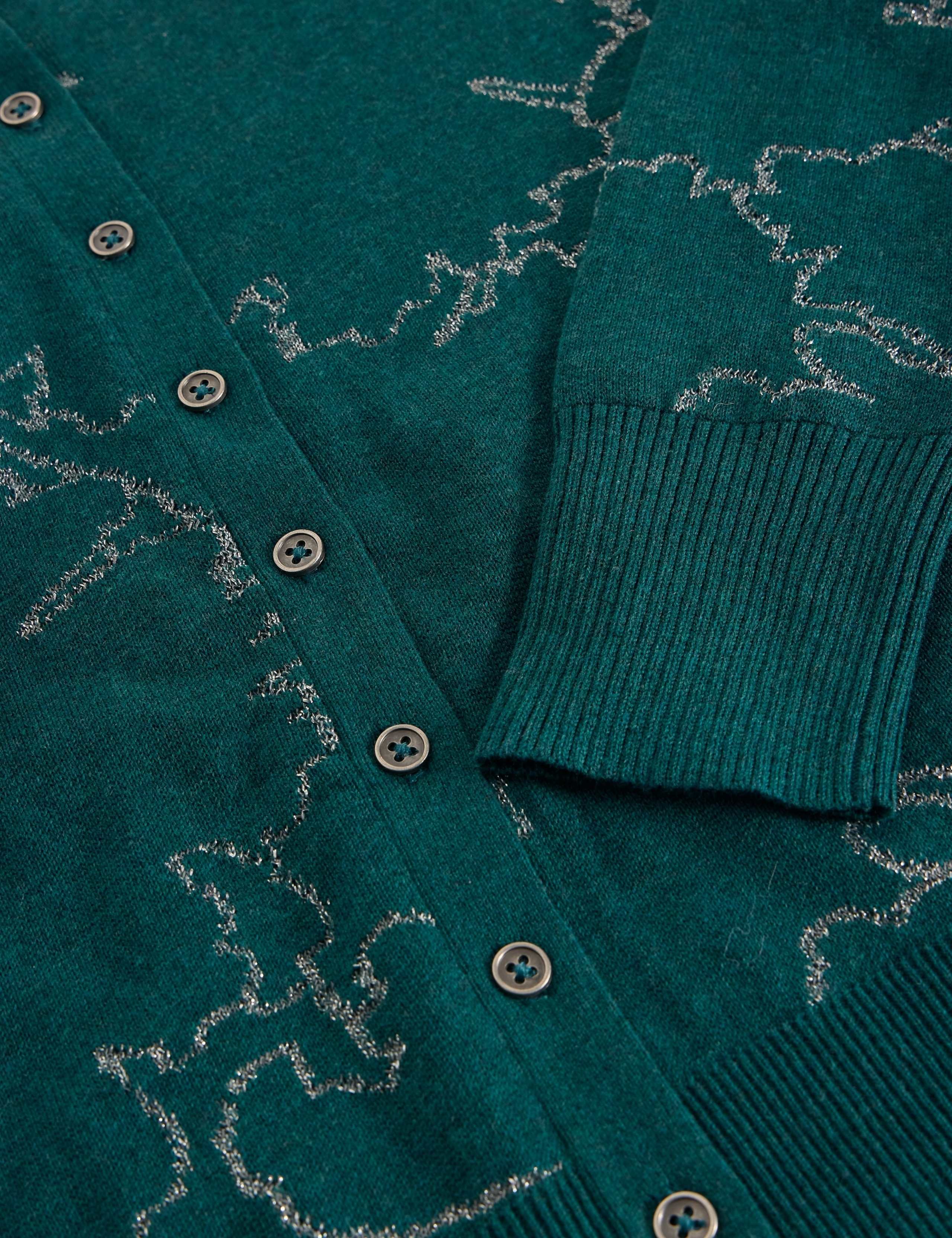 Lois Pure Cotton Sparkly Cardigan 6 of 6