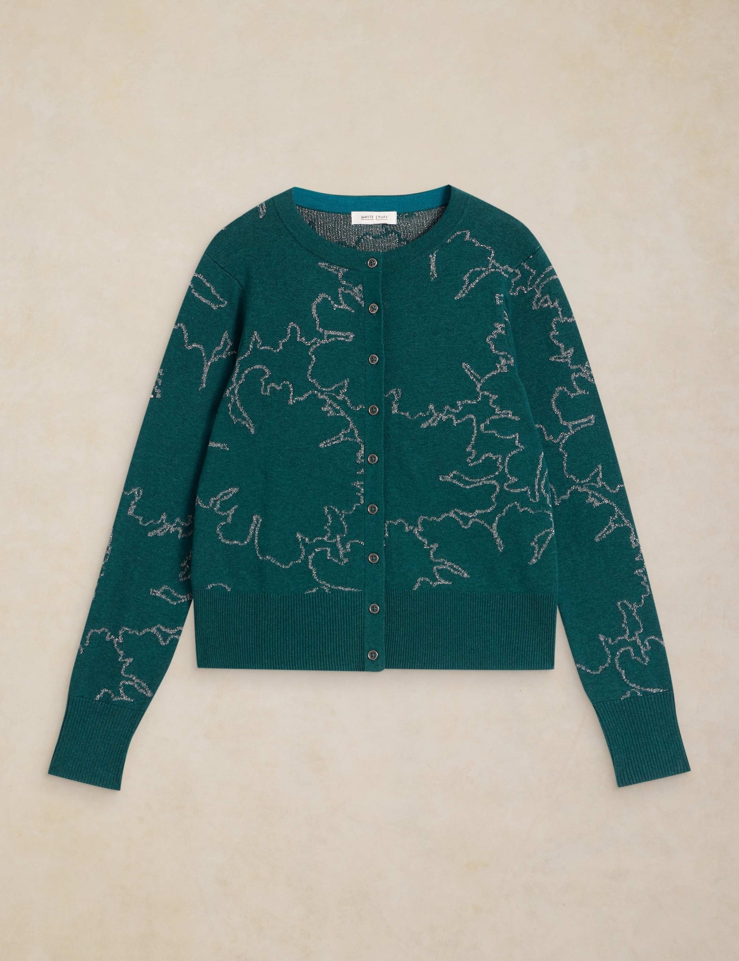 Lois Pure Cotton Sparkly Cardigan 2 of 6