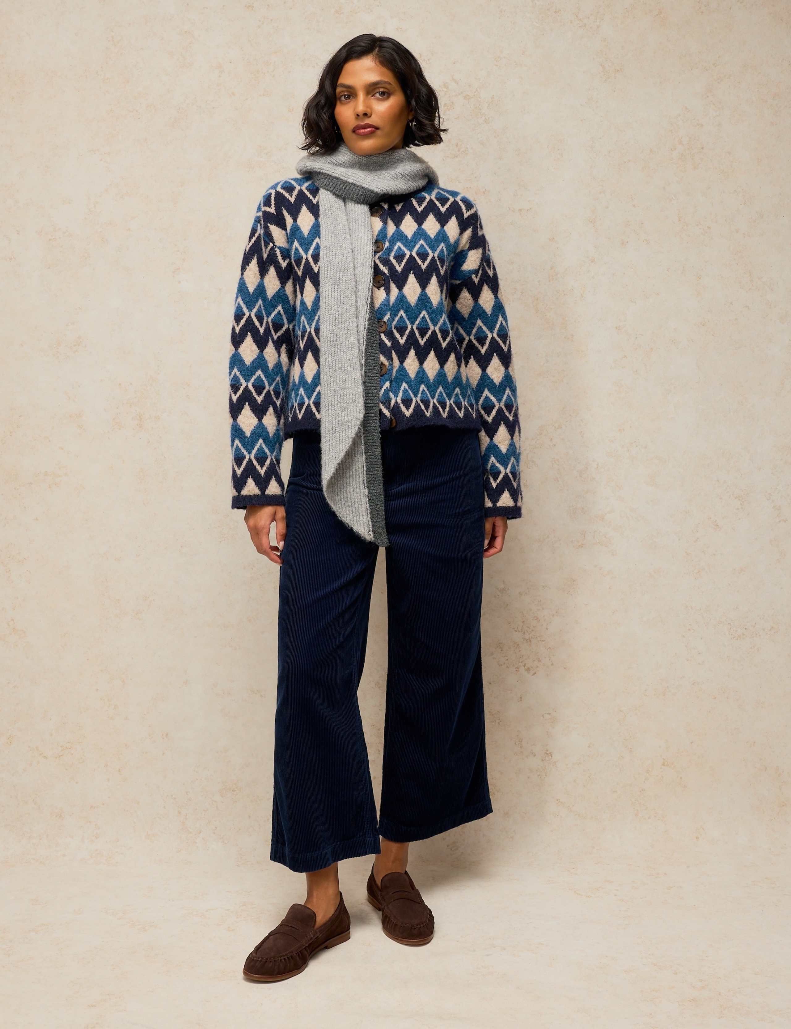 Margot Fair Isle Collared Cardigan 4 of 6