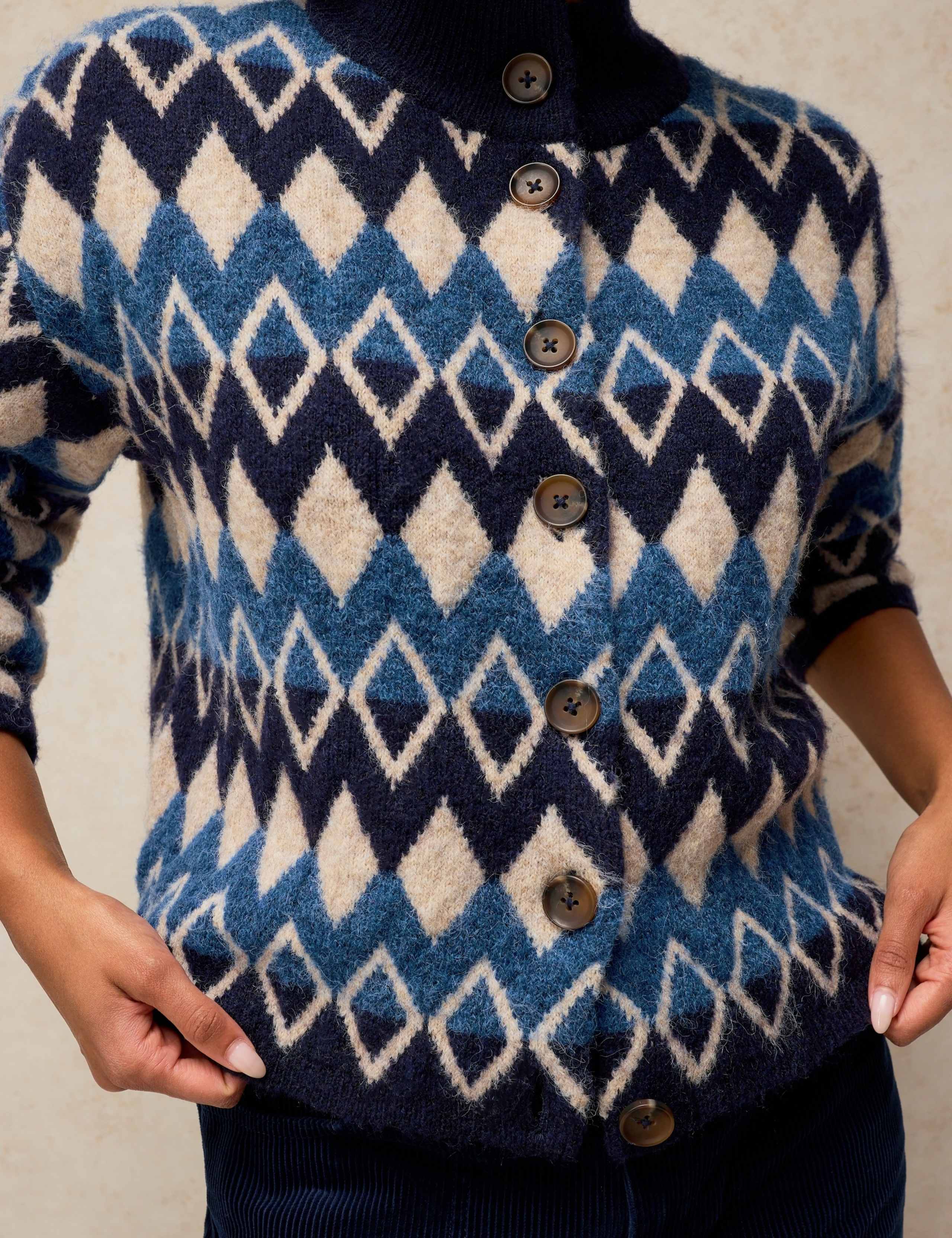 Margot Fair Isle Collared Cardigan 5 of 6
