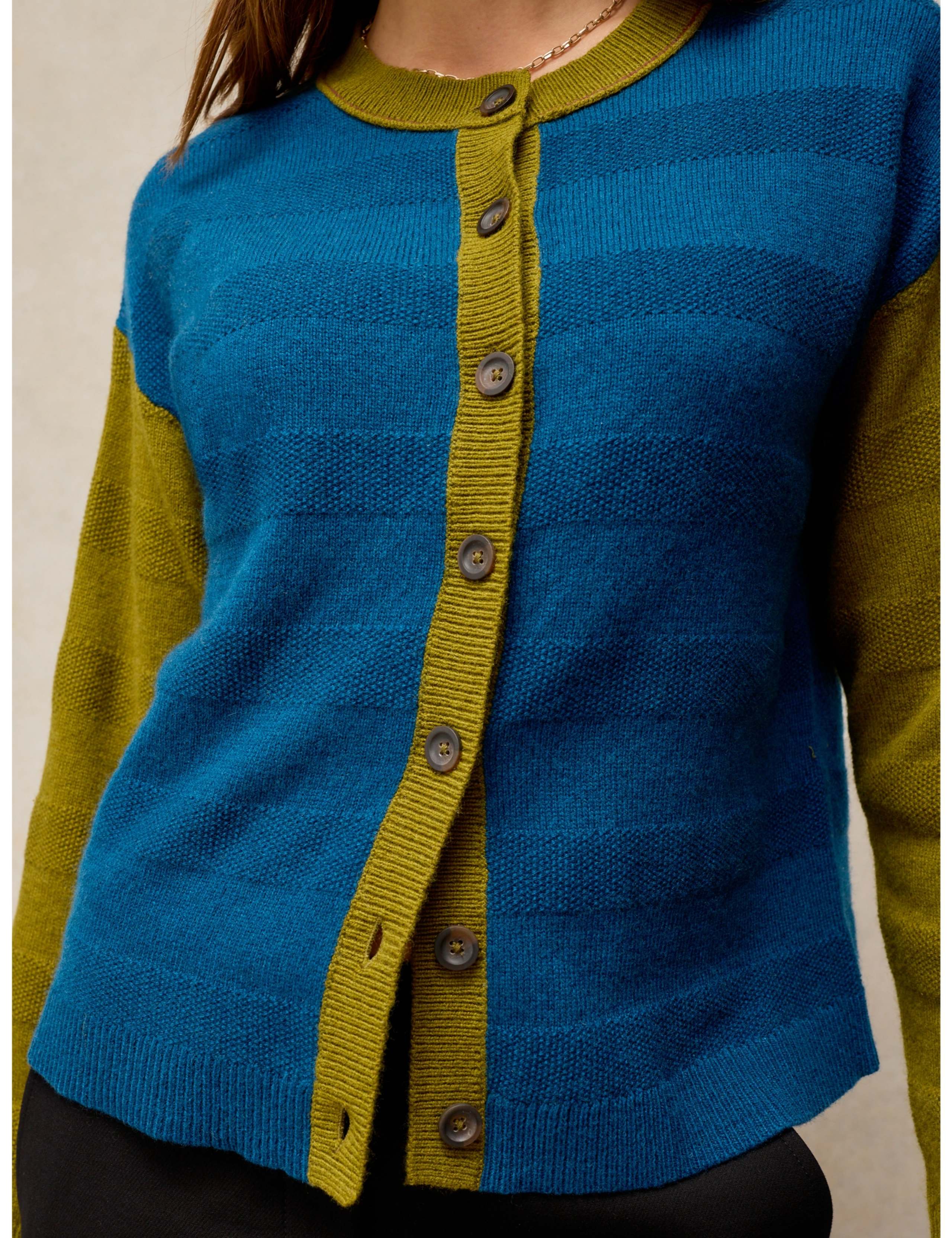 Sansa Wool Blend Stitch Cardigan 5 of 6
