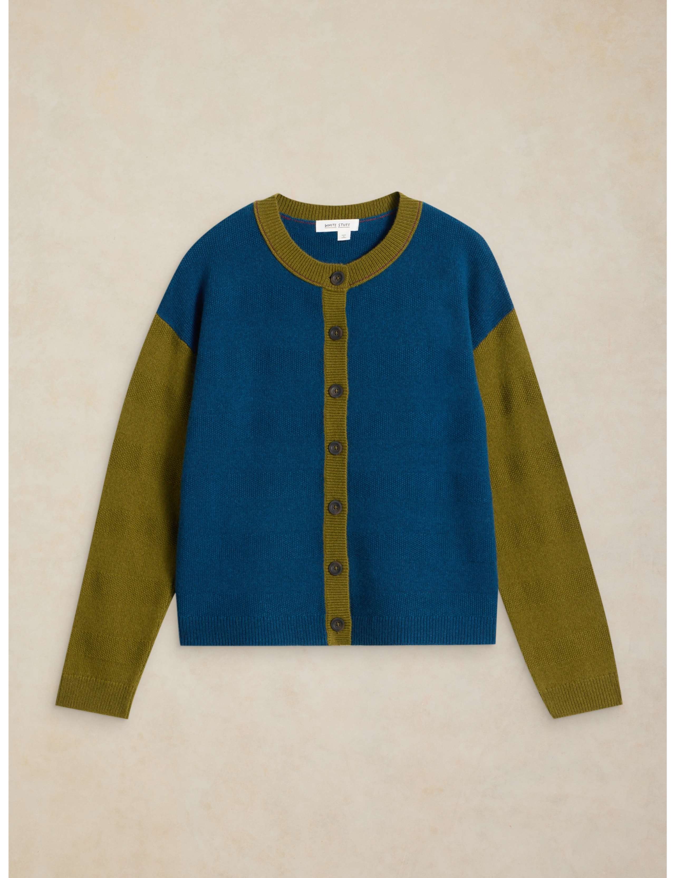 Sansa Wool Blend Stitch Cardigan 2 of 6
