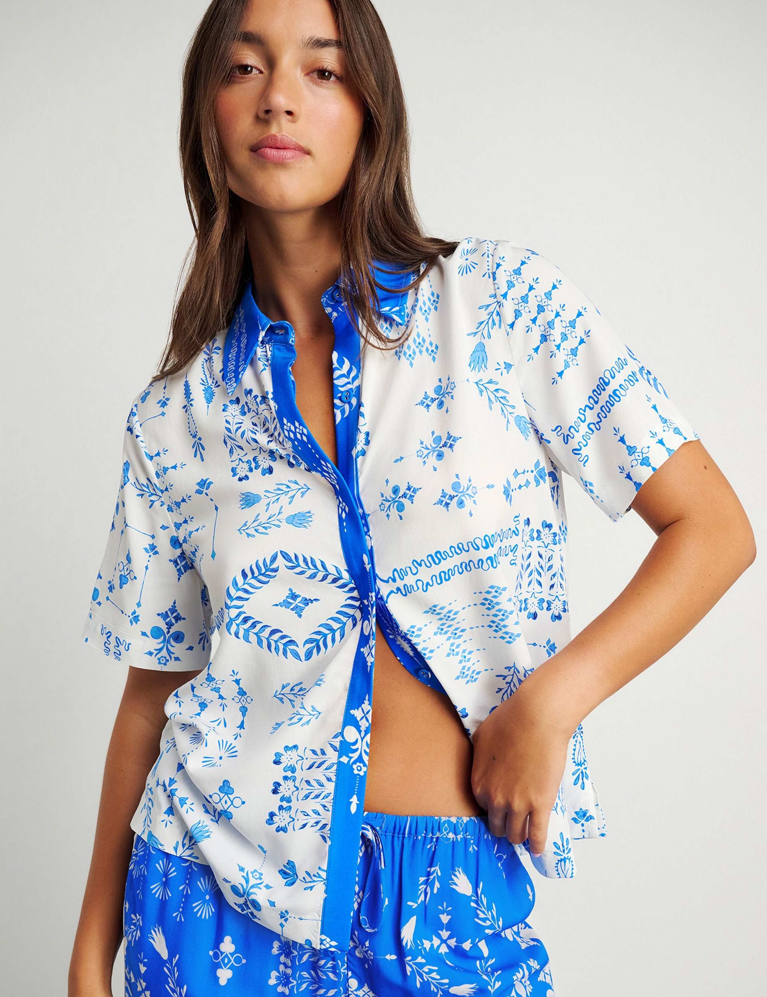 Printed Relaxed Shirt 3 of 5