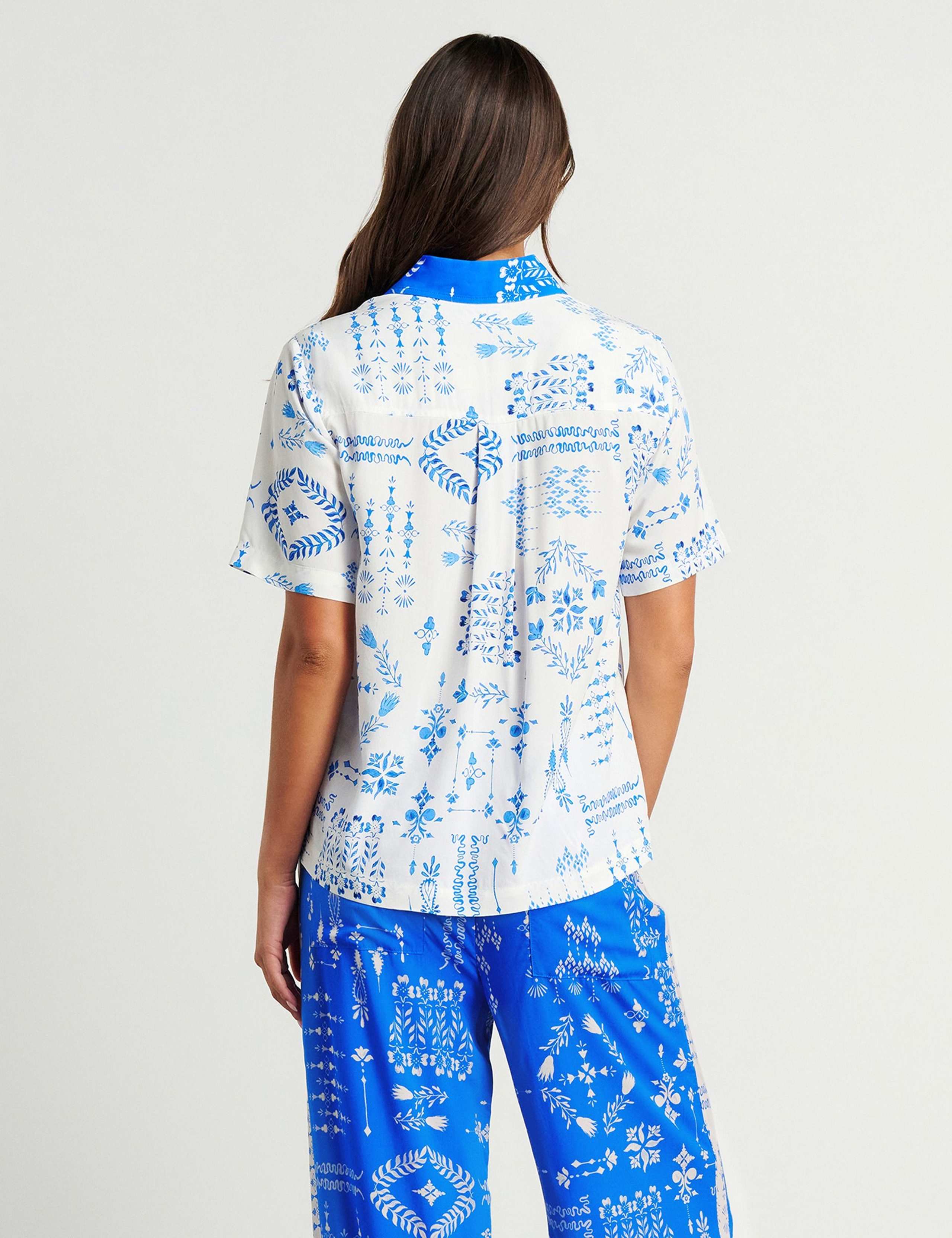 Printed Relaxed Shirt 4 of 5