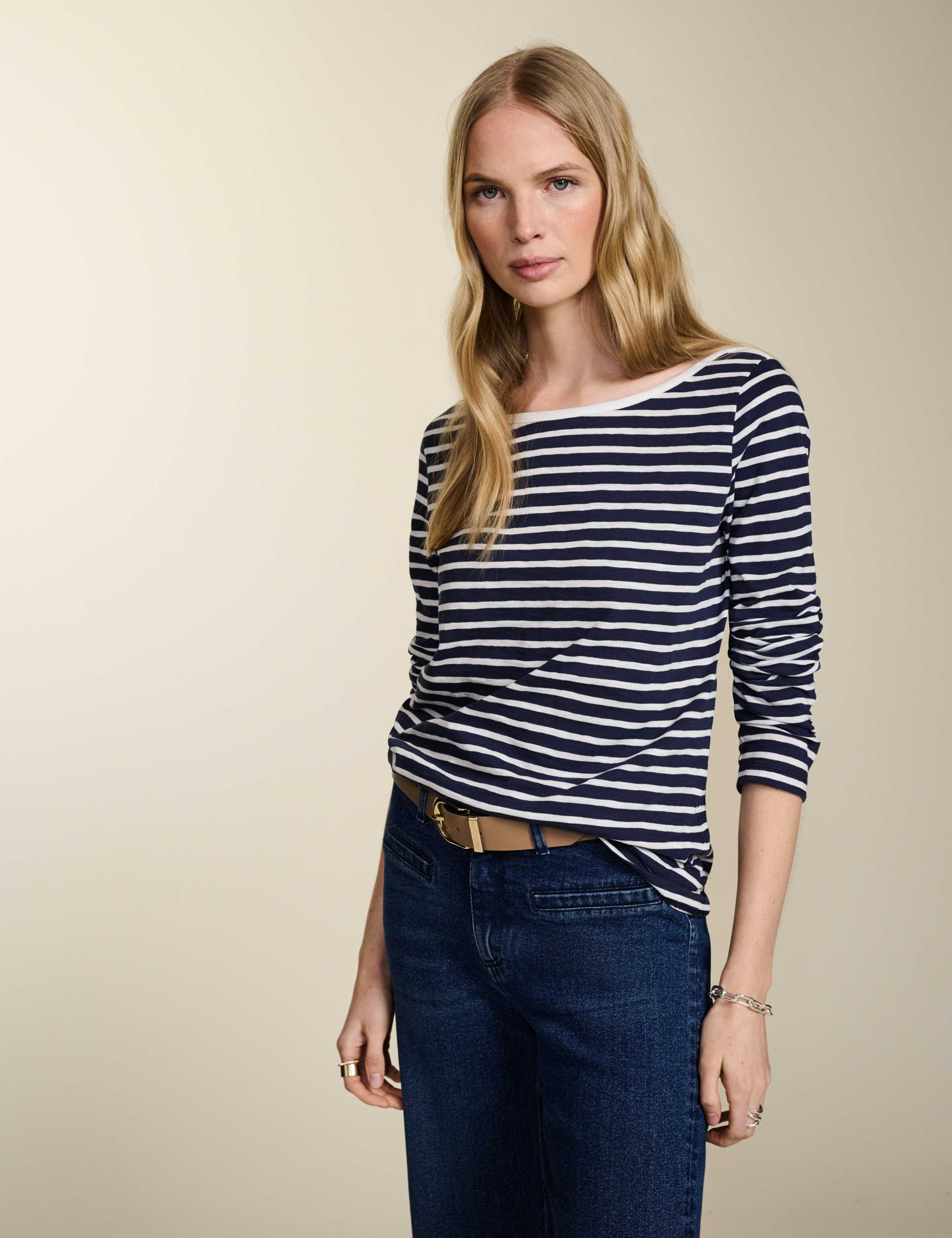 High Waisted Wide Leg Jeans 2 of 6