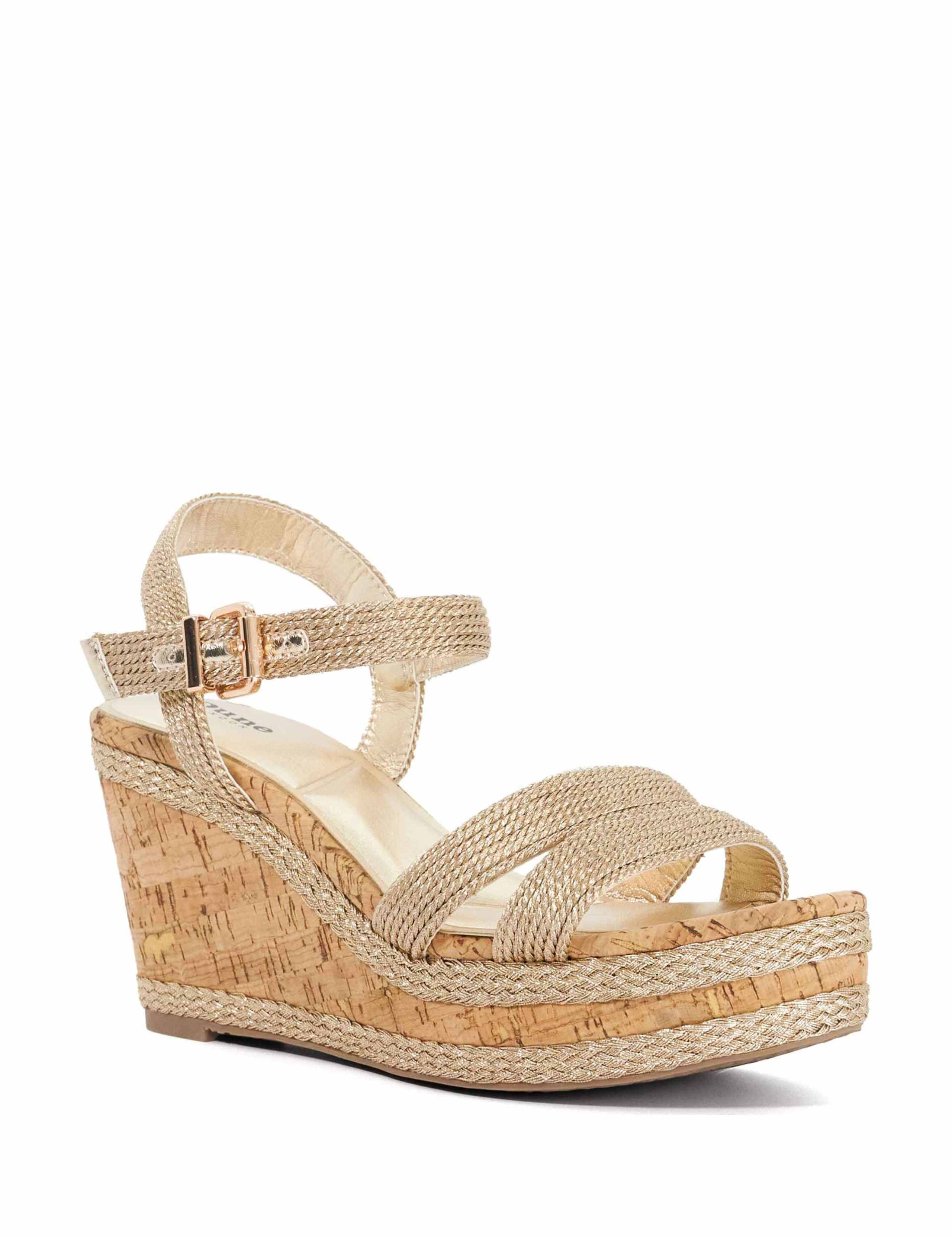 Buckle Wedge Sandals 3 of 5