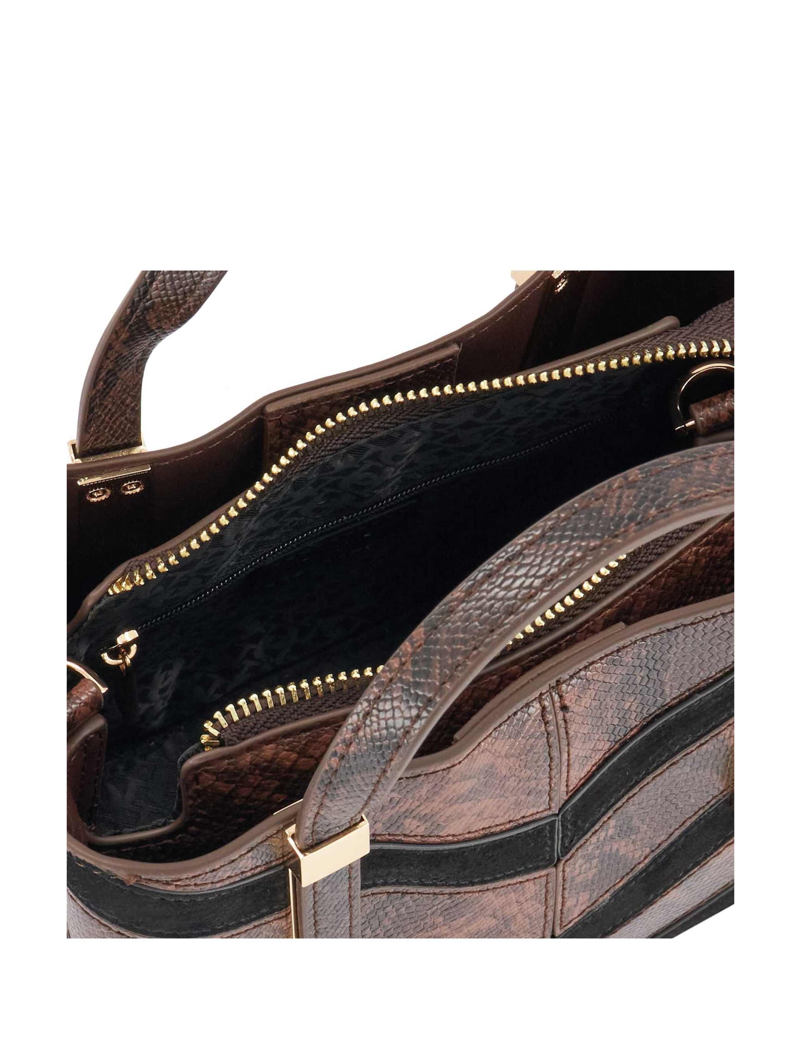 Snakeskin Print Tote Bag 2 of 5