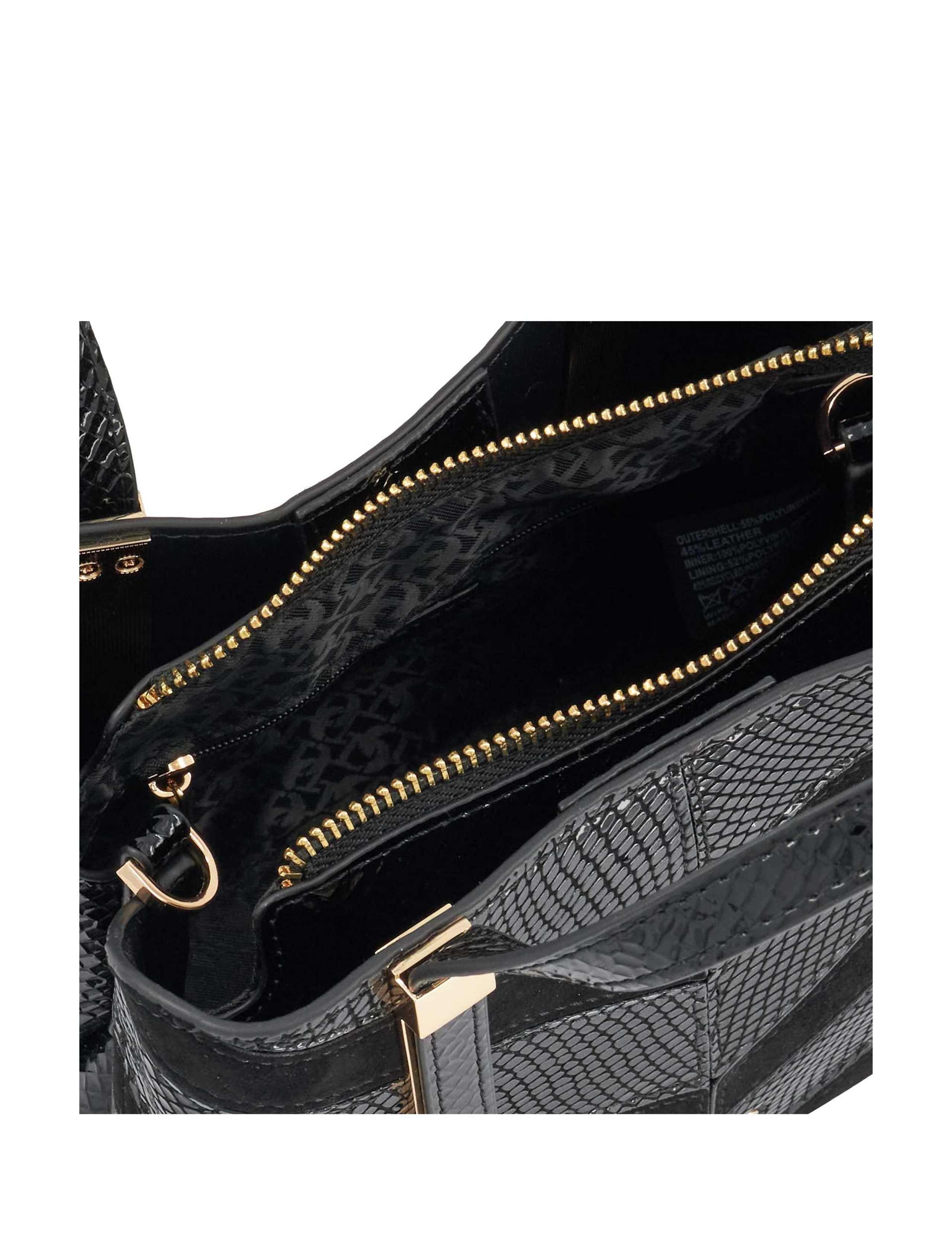 Snakeskin Print Tote Bag 2 of 5