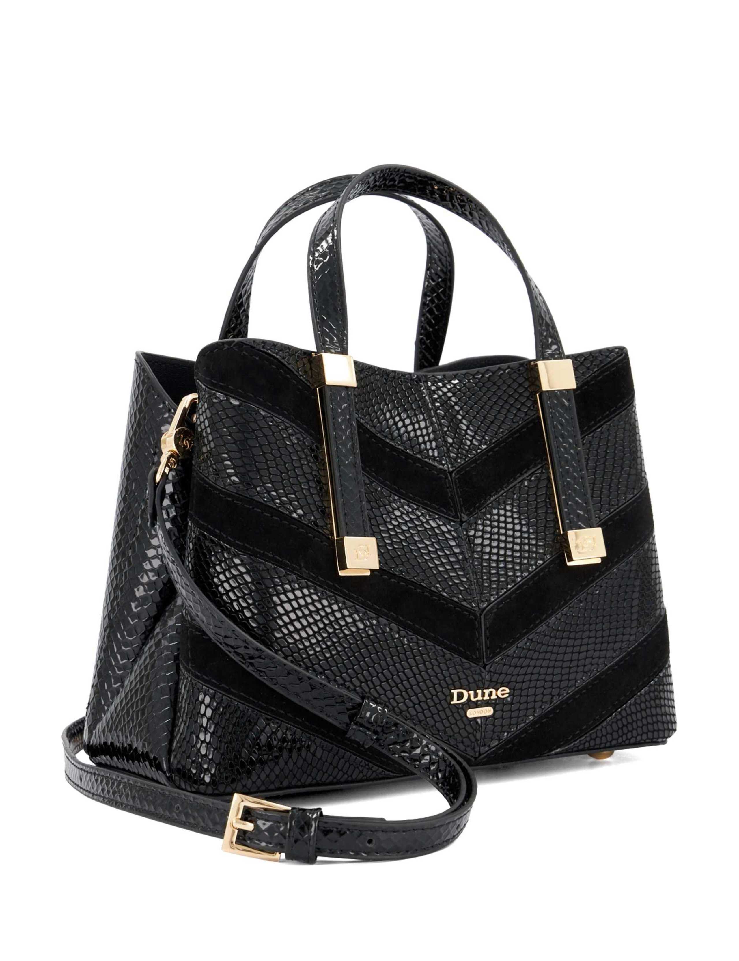 Snakeskin Print Tote Bag 5 of 5