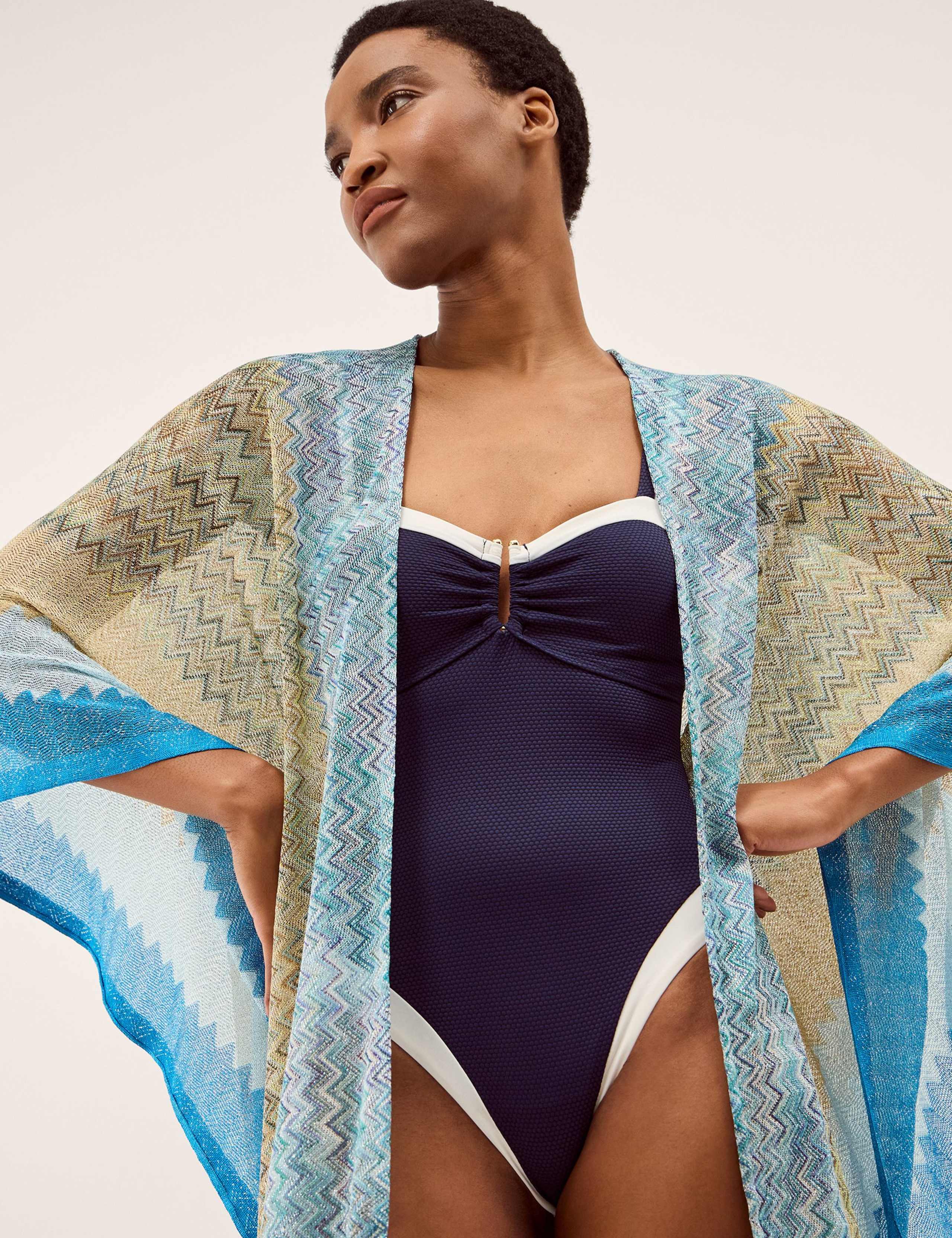 Zig Zag Beach Cover Up Kaftan 2 of 2