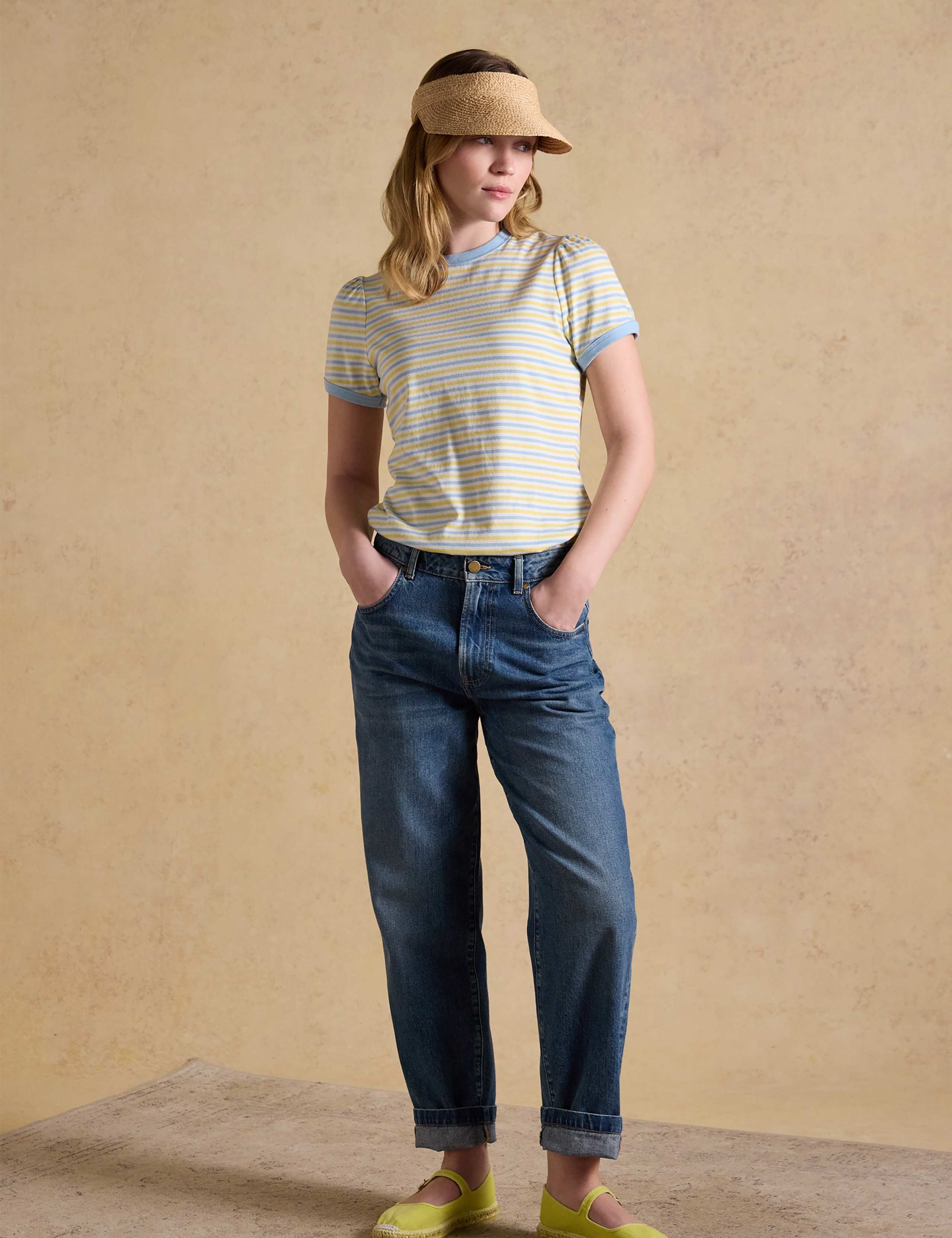 Pure Cotton Striped T-Shirt 4 of 5