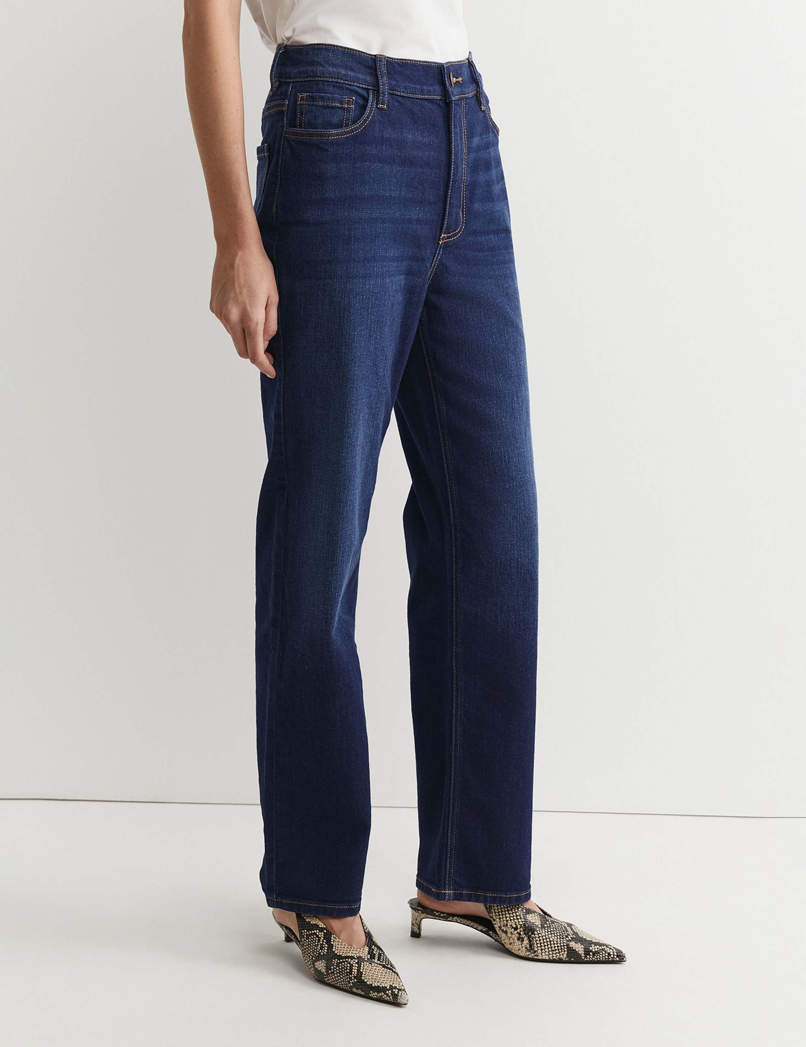 High Waisted Straight Leg Jeans 5 of 5
