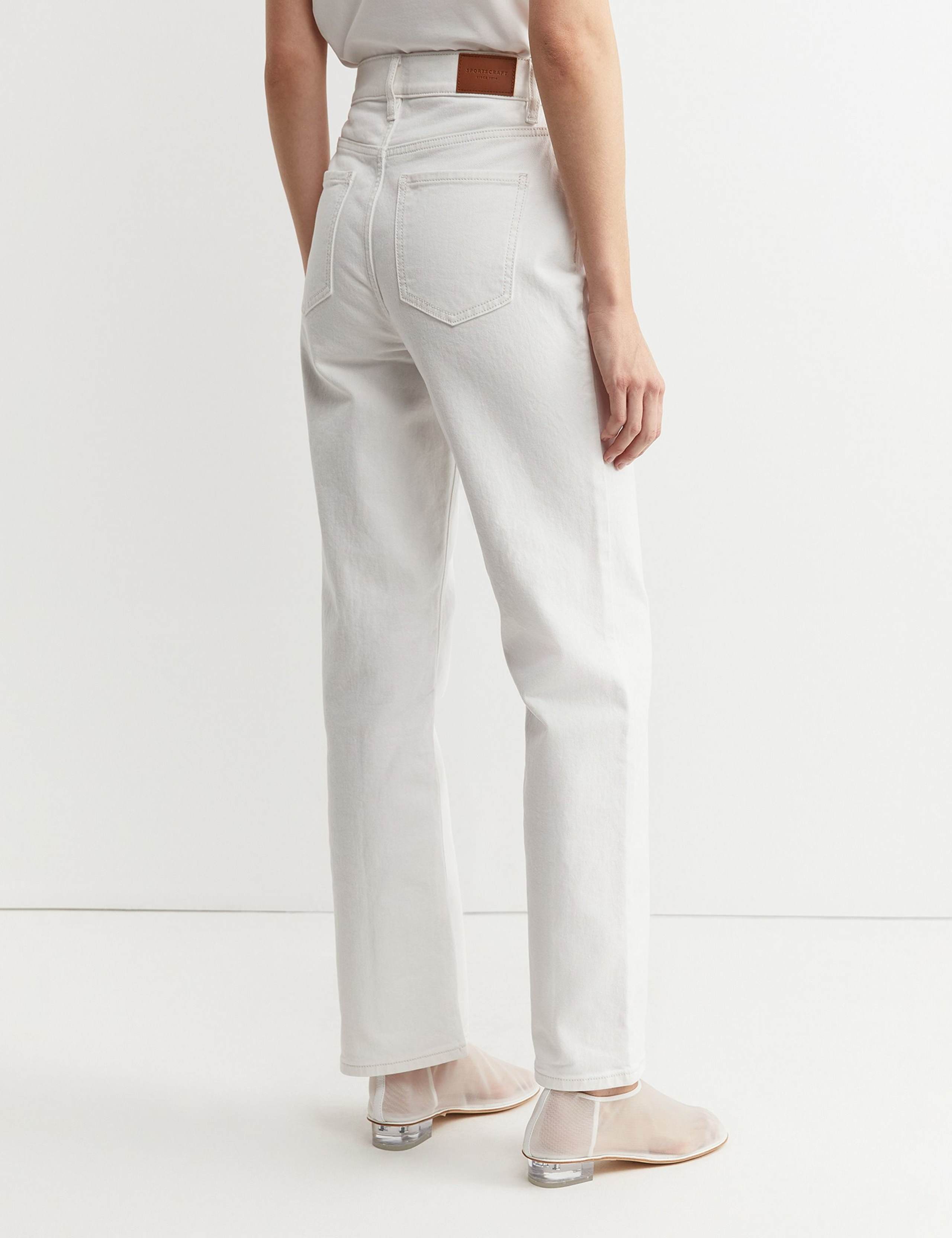 High Waisted Straight Leg Jeans 3 of 5