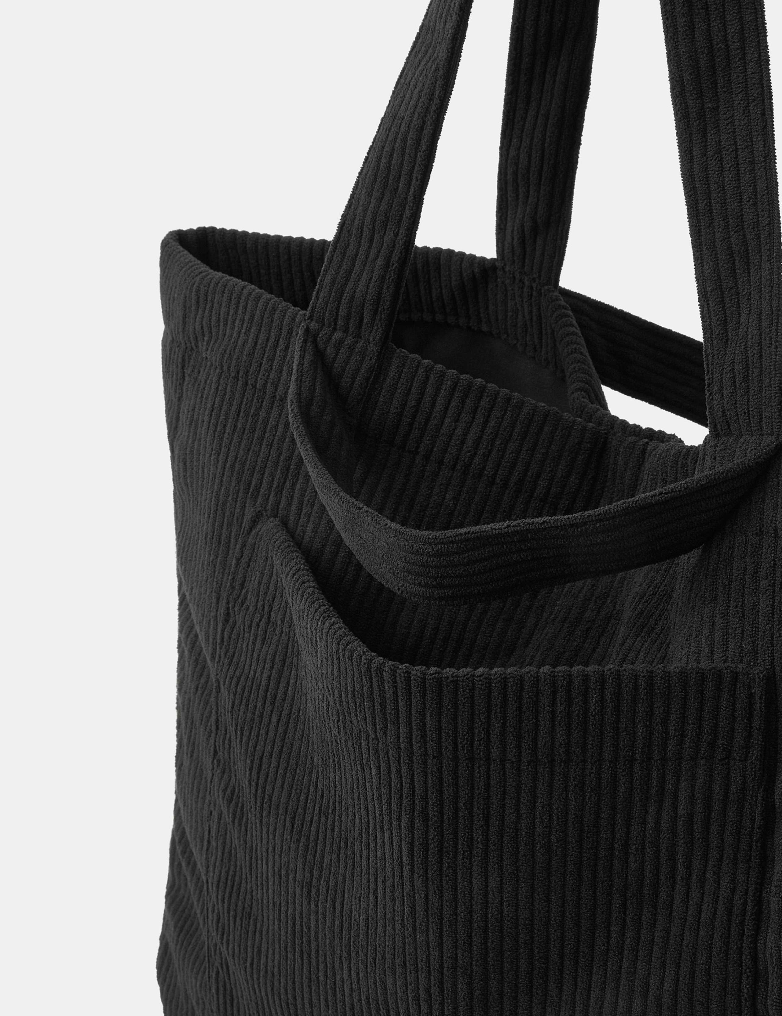 Double Handle Corduroy Shopper Bag 3 of 4
