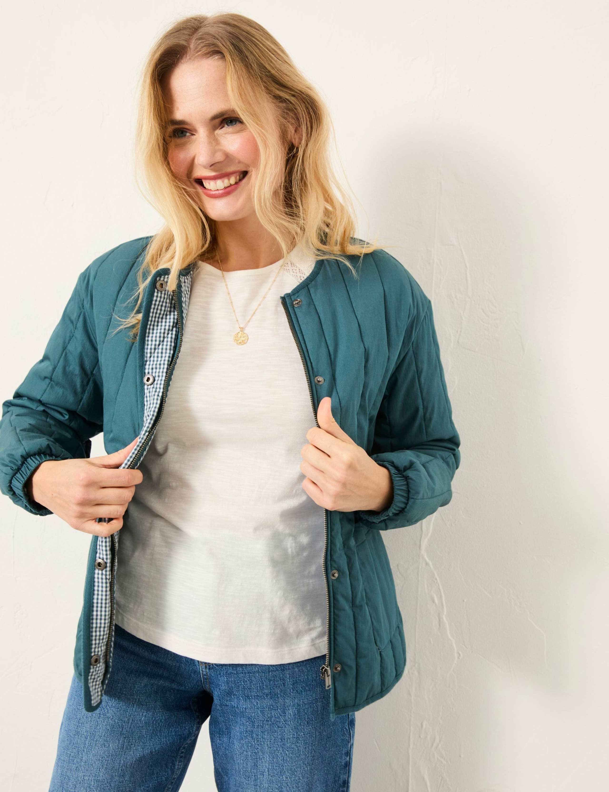 Cotton Modal Blend Broderie Ladder Lace Top 4 of 5