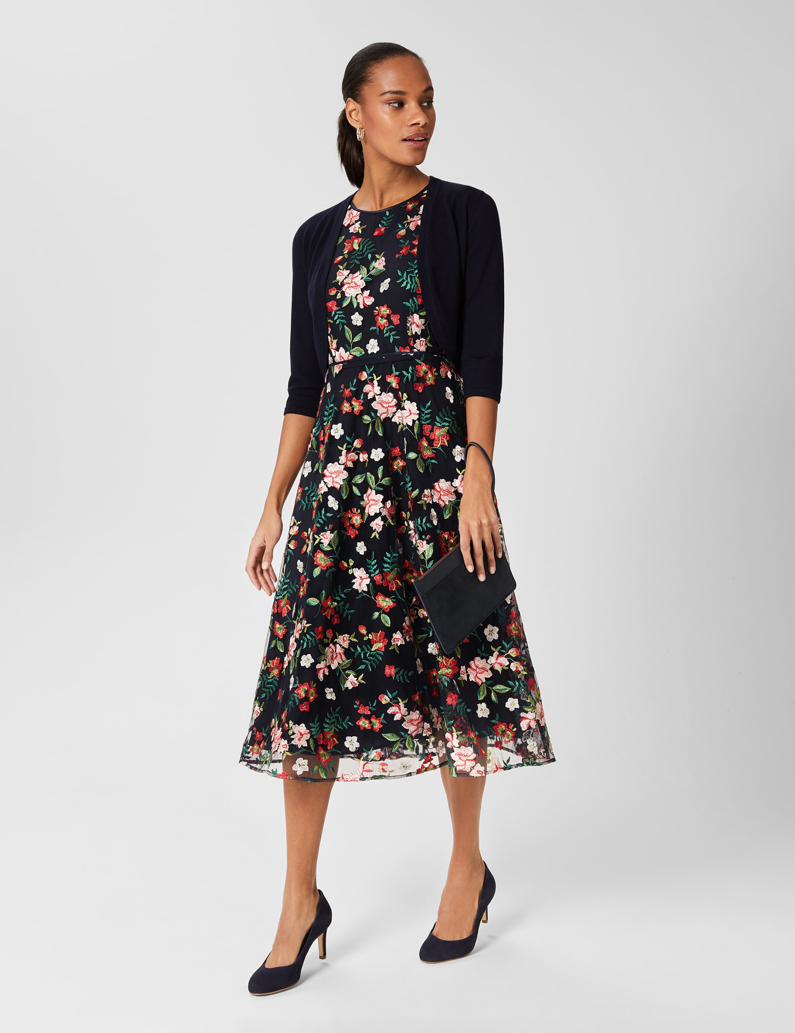 Open Neck Cropped Cardigan 5 of 5