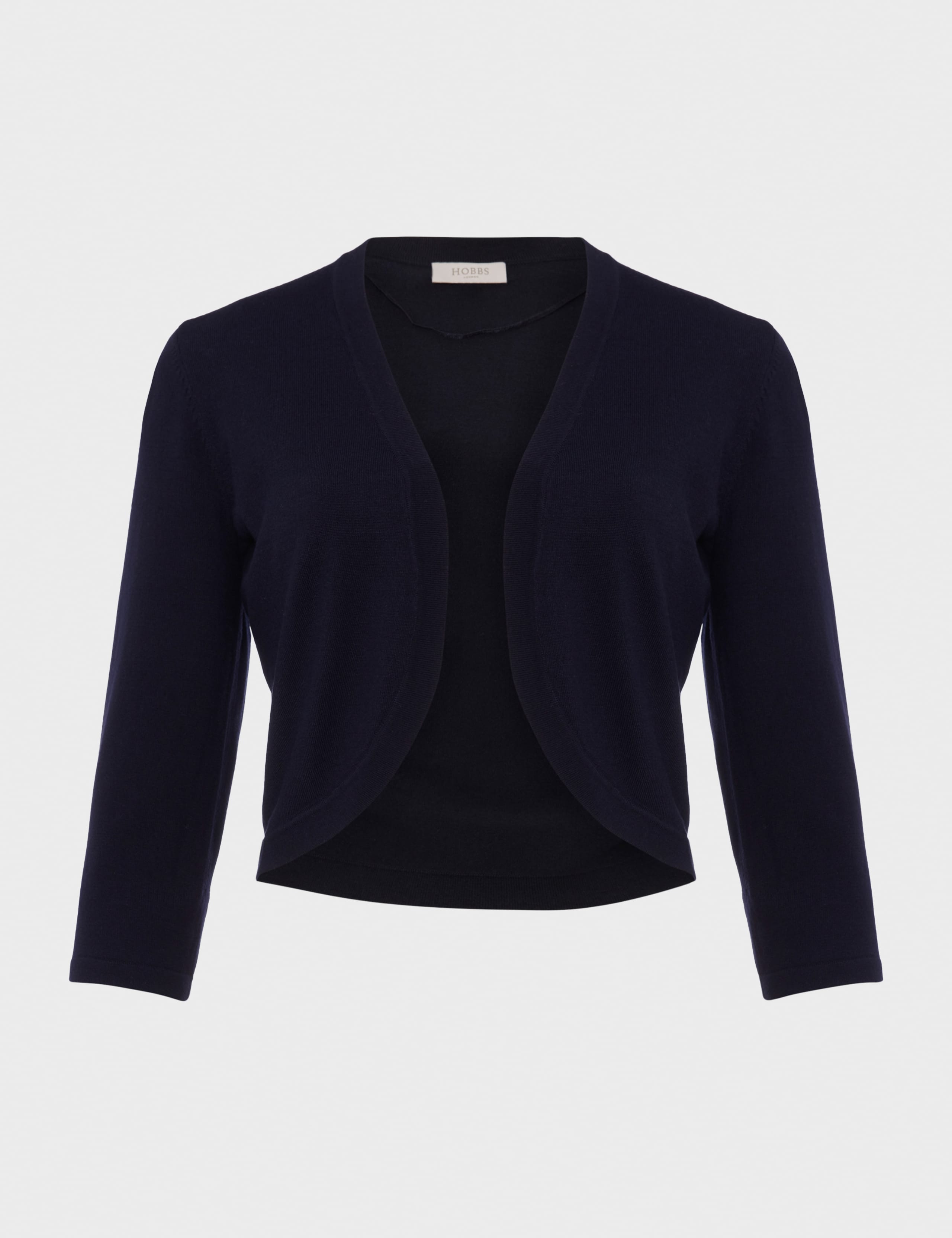 Open Neck Cropped Cardigan 2 of 5