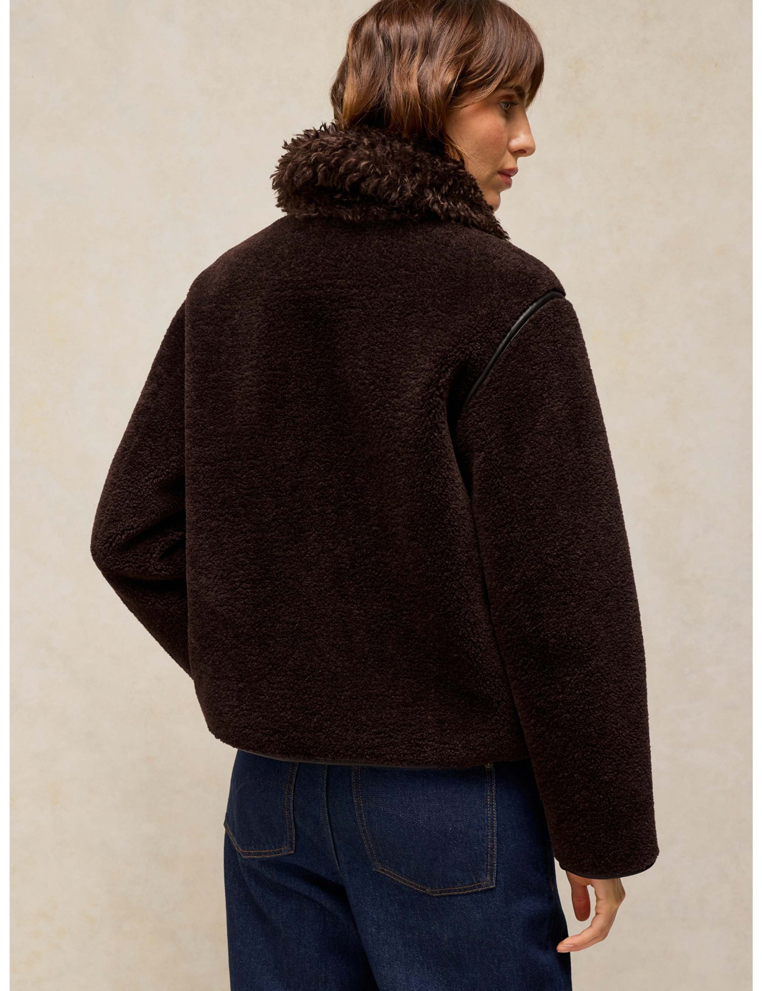 Raven Faux Fur Collared Jacket 3 of 7