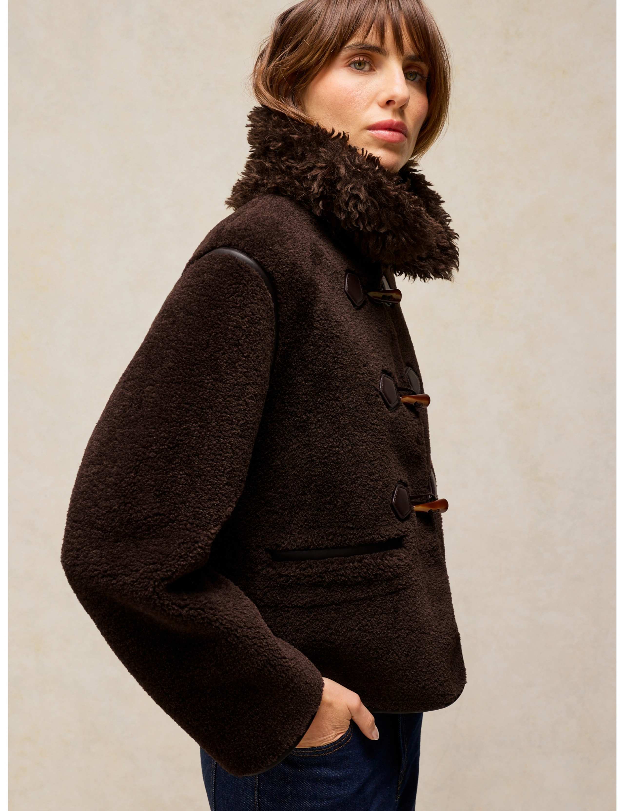 Raven Faux Fur Collared Jacket 6 of 7