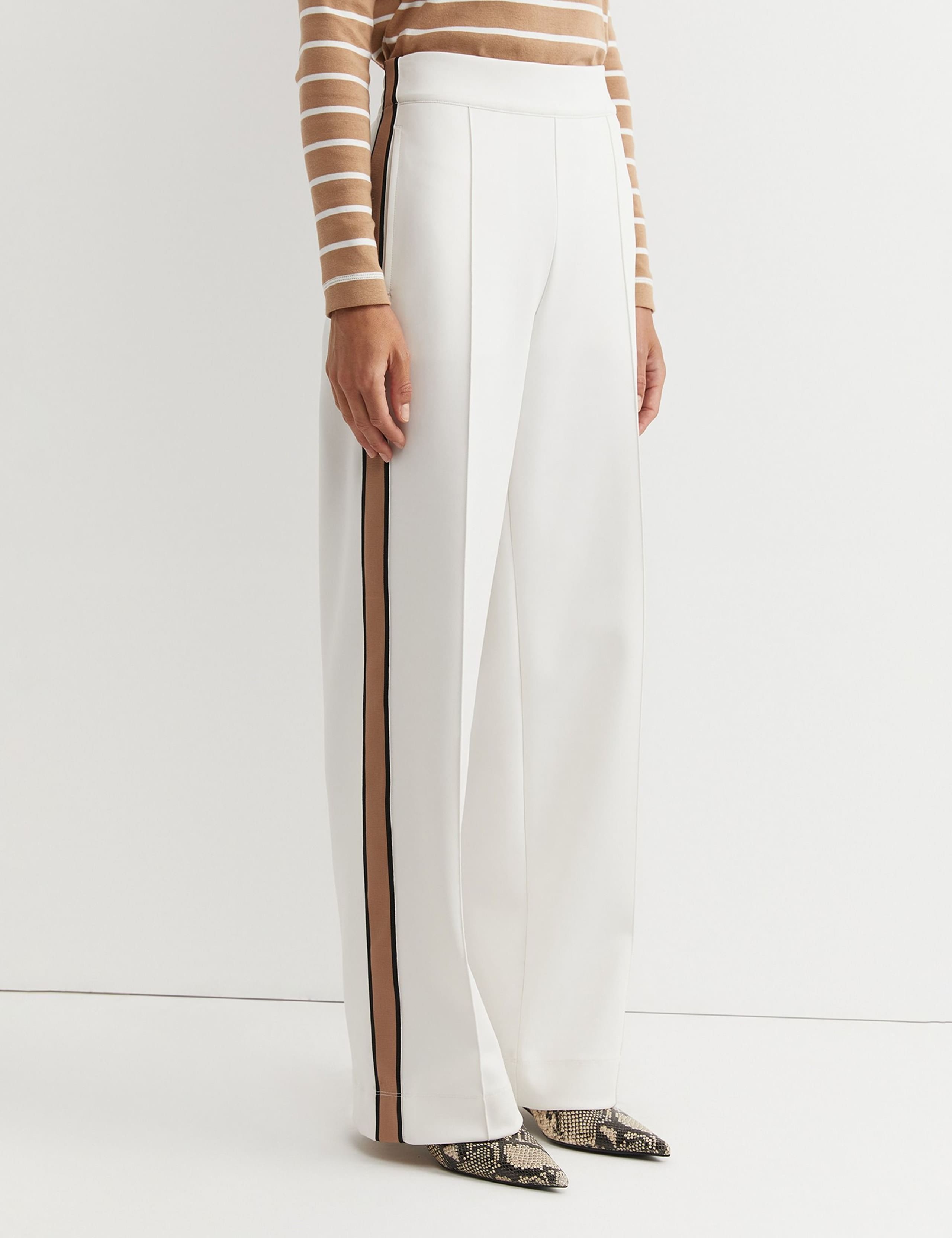 Side Stripe Elasticated Waist Wide Leg Joggers 3 of 5